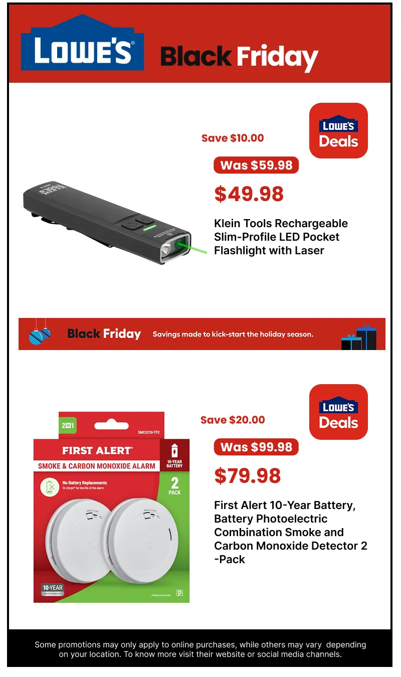 Weekly ad Lowe's — 2026-10-29 from October 29 to November 16 2026 - Page 2