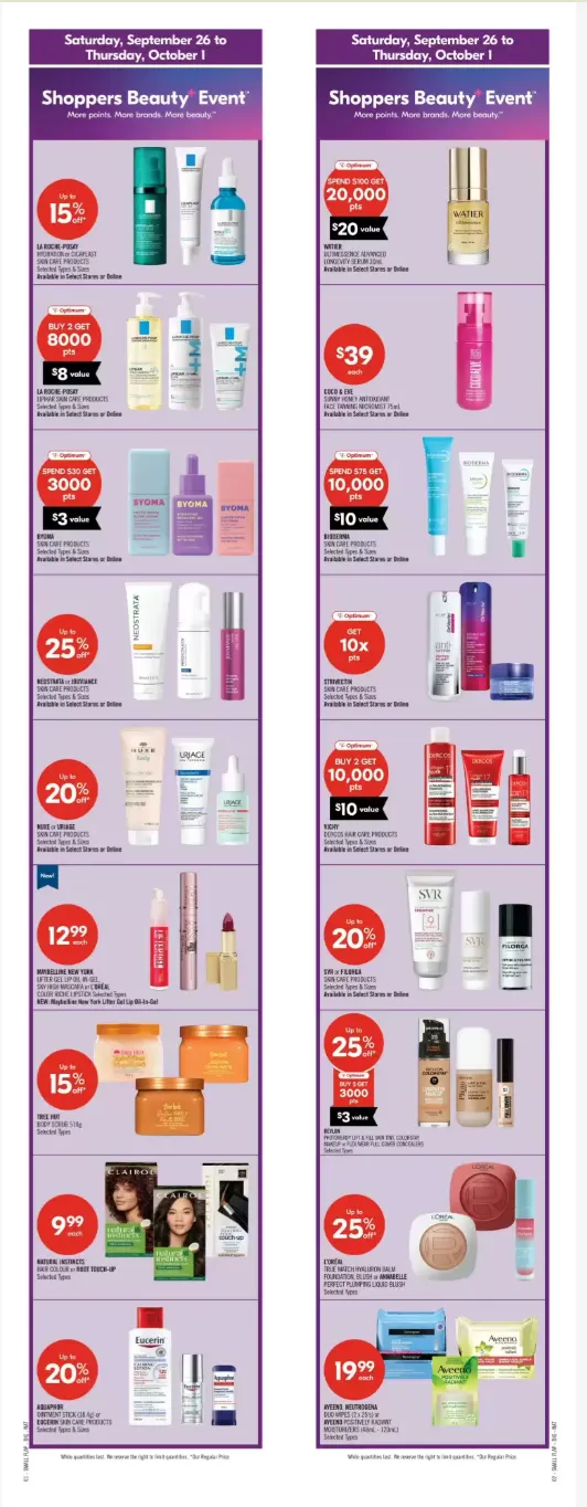 Shoppers Drug Mart — 2026-09-29 from September 29 to October 14 2026 - flyer page 2