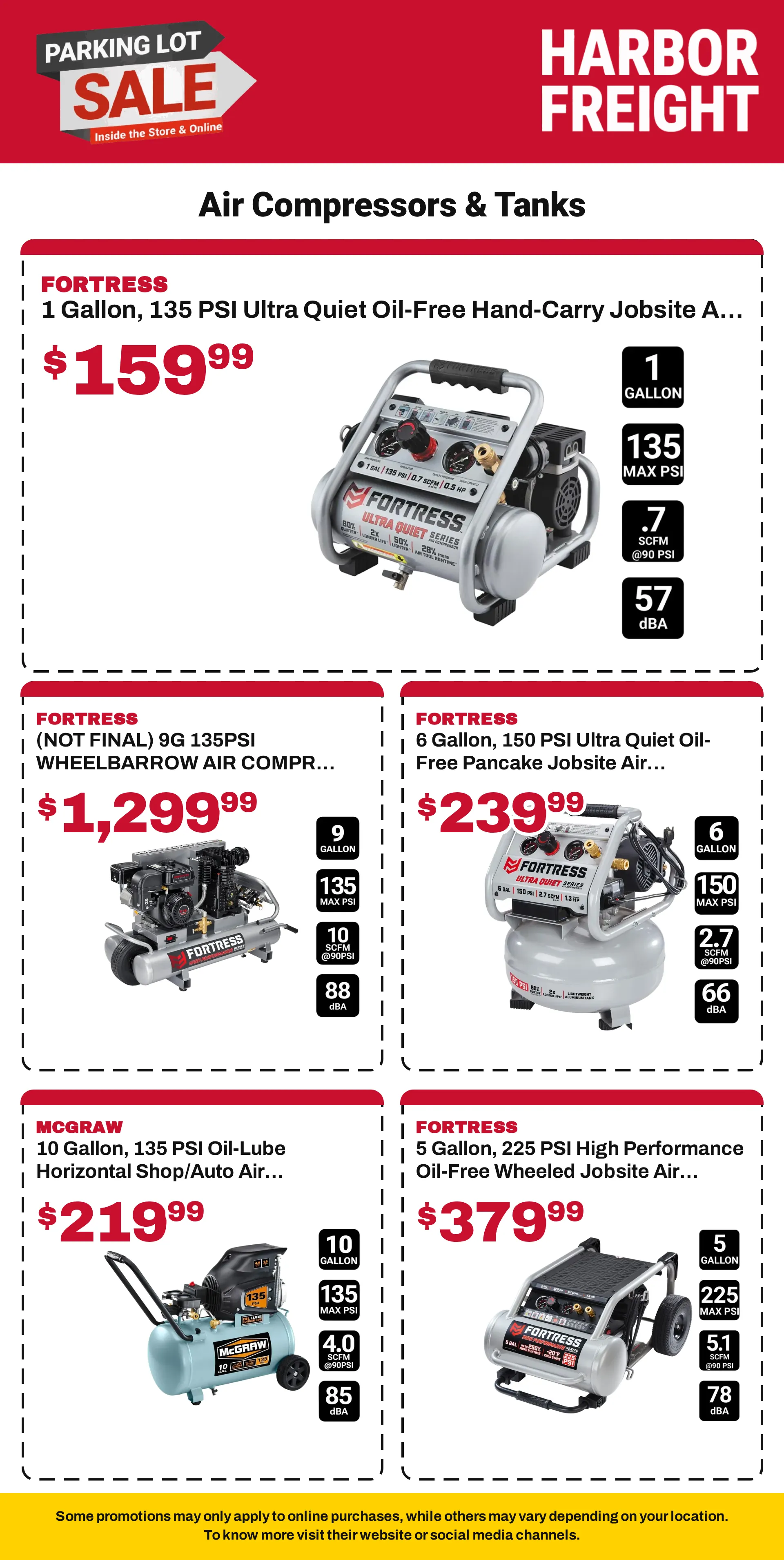 Weekly ad Harbor Freight — Tools — 2026-09-21 from September 21 to November 4 2026 - Page 2