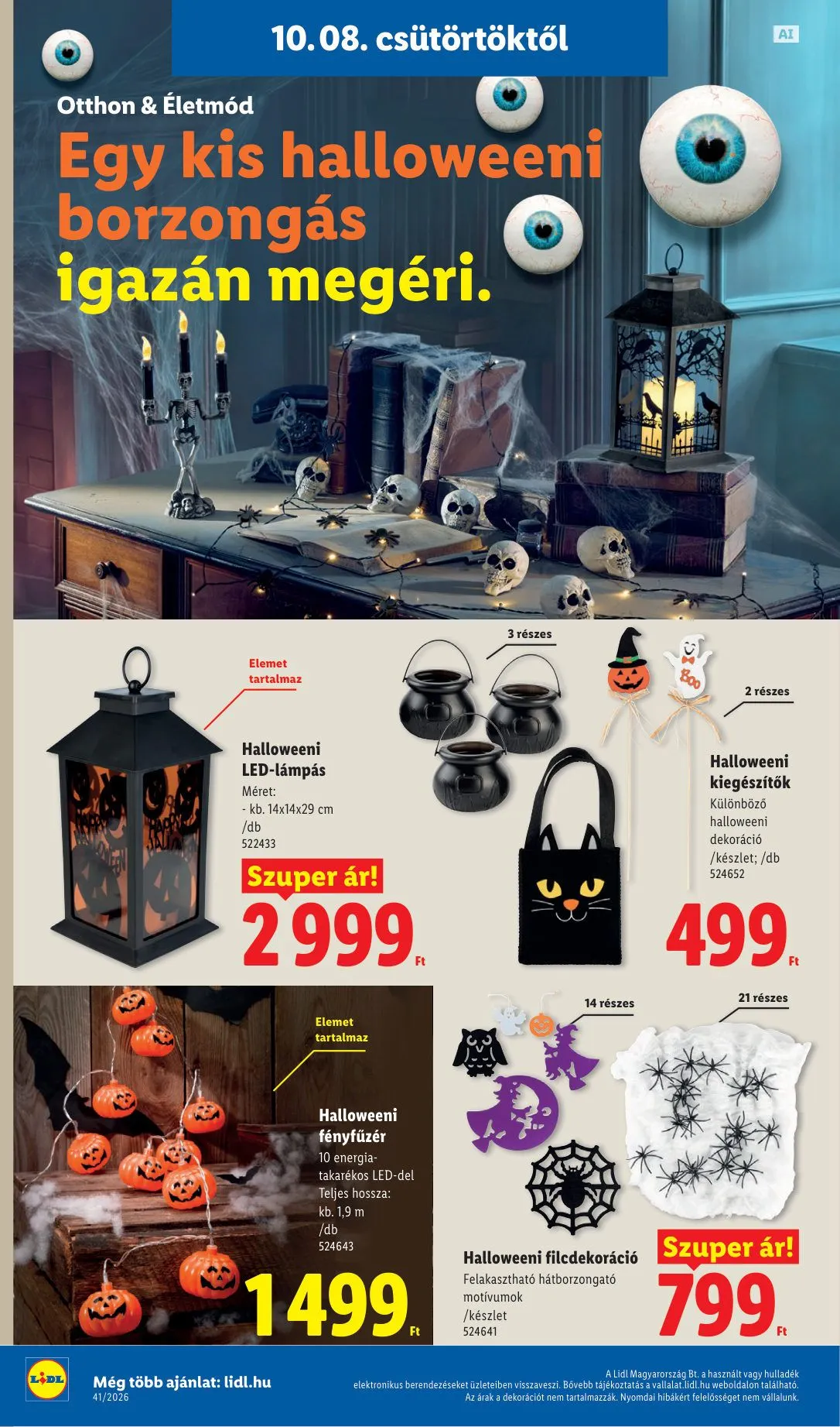 Katalógus Lidl — 2026-10-09 október 9.-tól október 31.-ig 2026. - Oldal 2