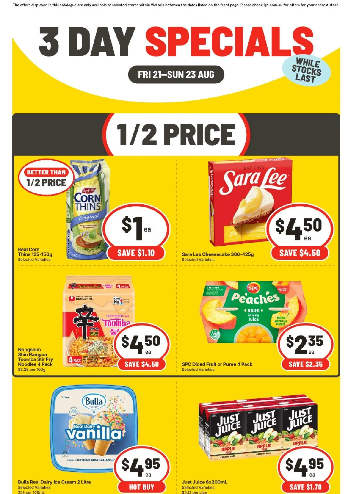 Weekly promotion IGA — 2026-08-21 spanning from August 21 to August 23 2026 - Page 2 for Catalogue 365