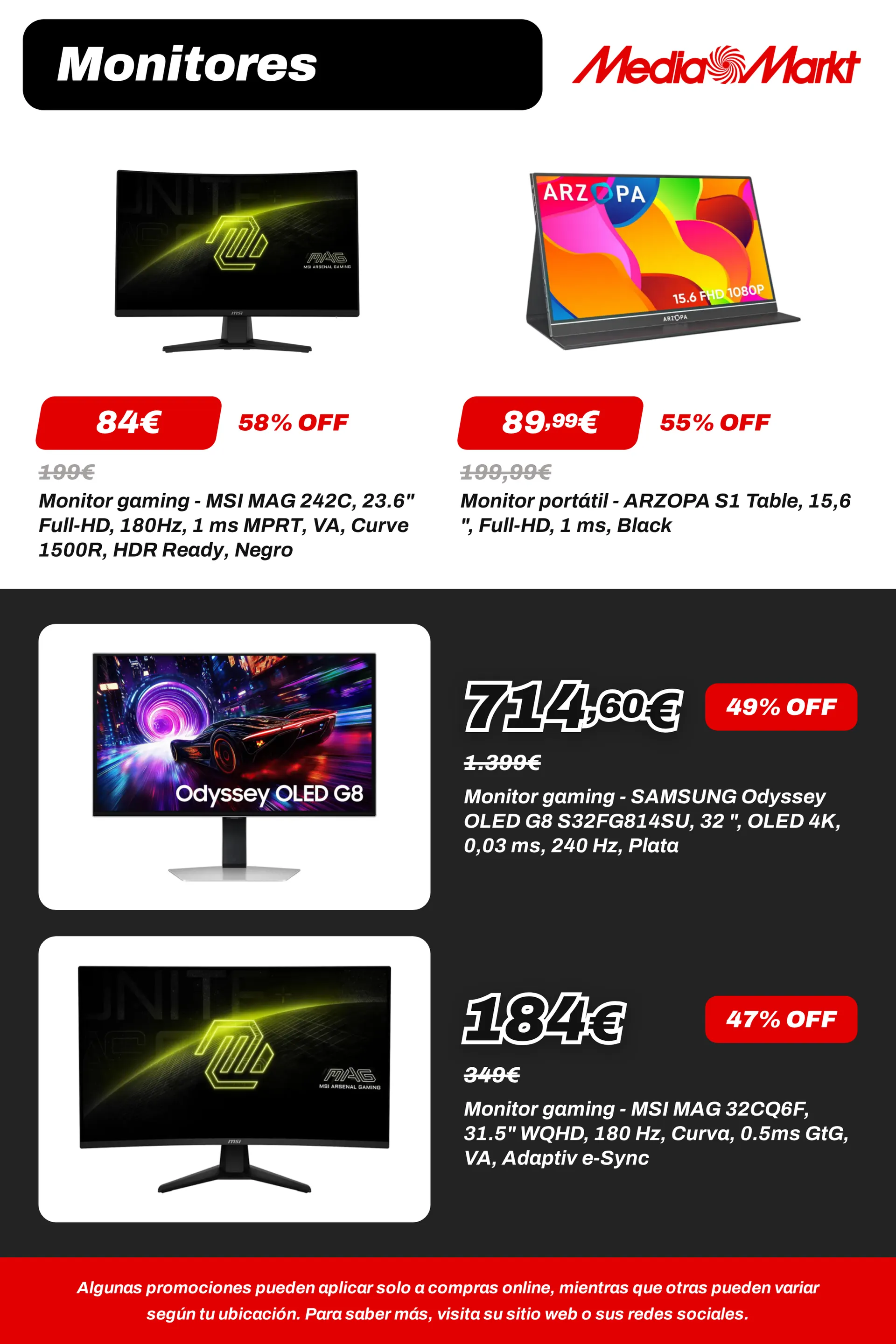 Catálogo de MediaMarkt — TVs y Monitores — 2026-09-14 14 de septiembre al 5 de octubre 2026 - Página 2