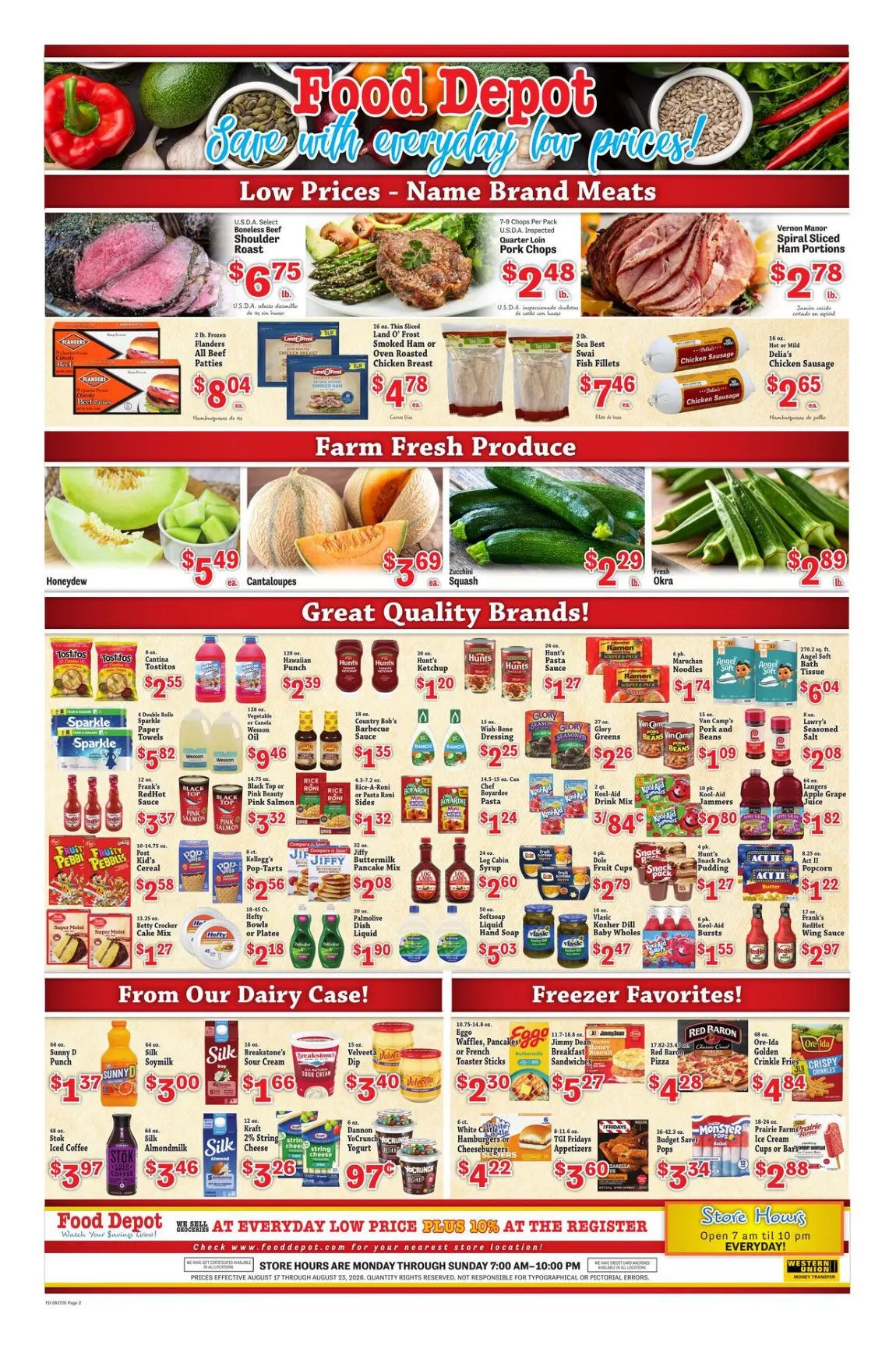 Weekly ad Food Depot — 2026-08-18 from August 18 to August 23 2026 - Page 2