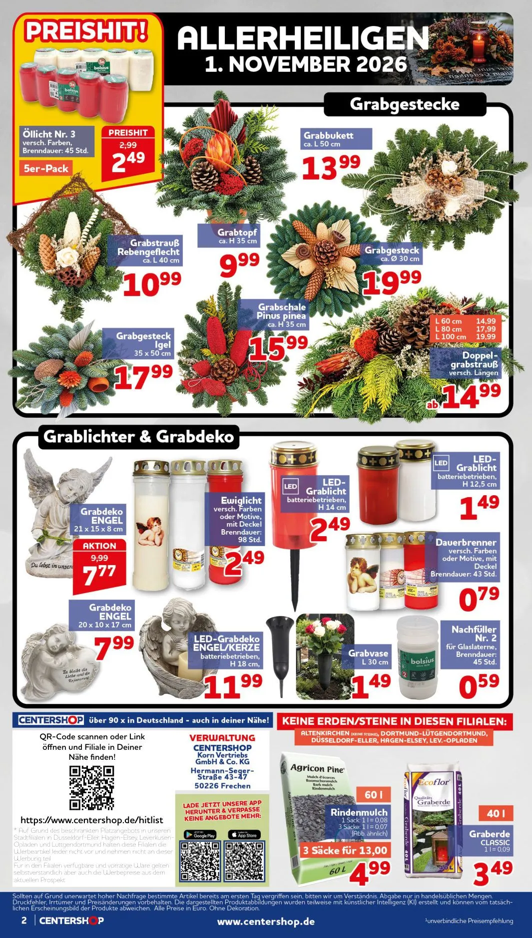 CENTERSHOP — 2026-10-26 von 26. Oktober bis 31. Oktober 2026 - Prospekt seite 2