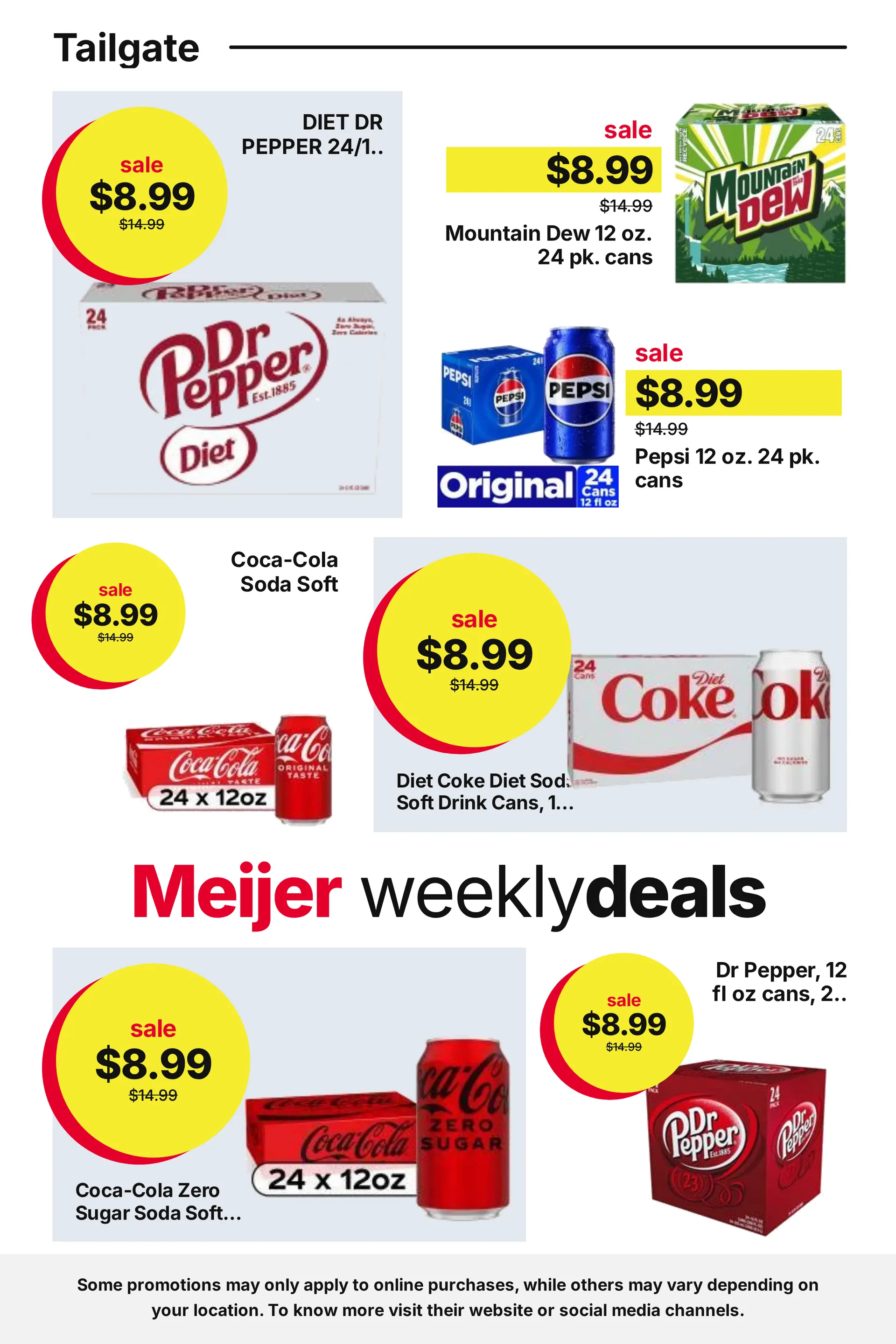 Weekly ad Meijer — Tailgate Deals — 2026-09-21 from September 21 to October 8 2026 - Page 2
