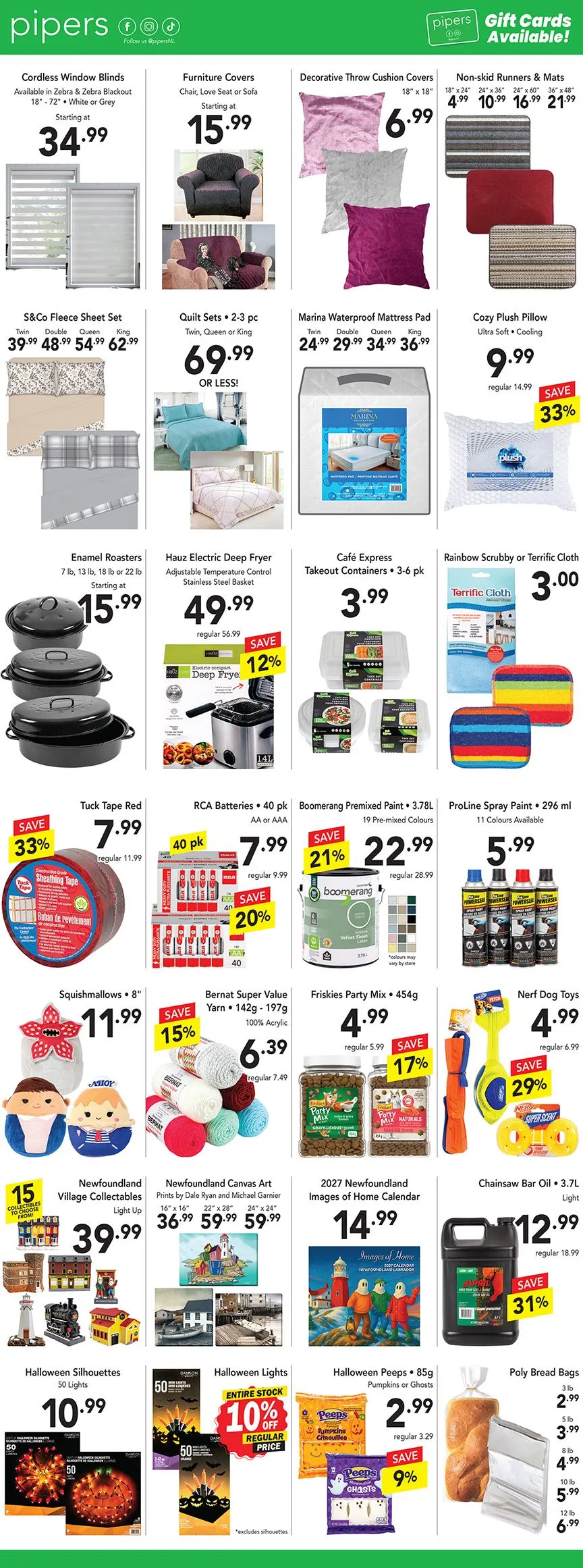 Pipers — 2026-10-16 from October 16 to October 21 2026 - flyer page 2