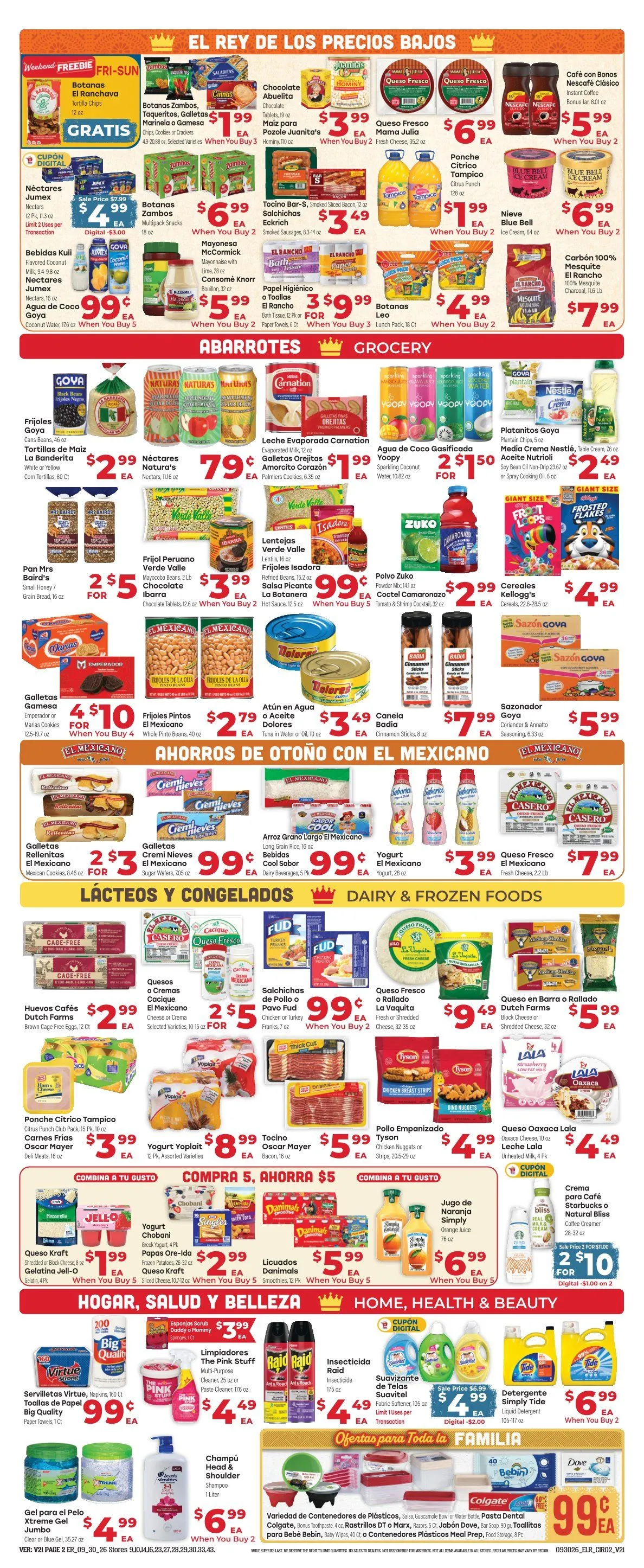 Weekly ad El Rancho — 2026-09-30 from September 30 to October 6 2026 - Page 2
