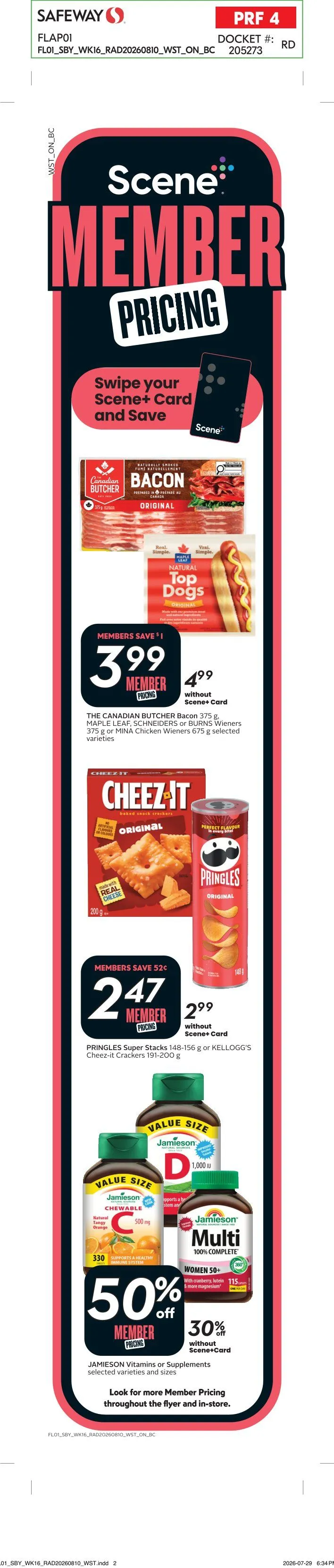 Safeway — 2026-08-13 from August 13 to August 28 2026 - flyer page 2