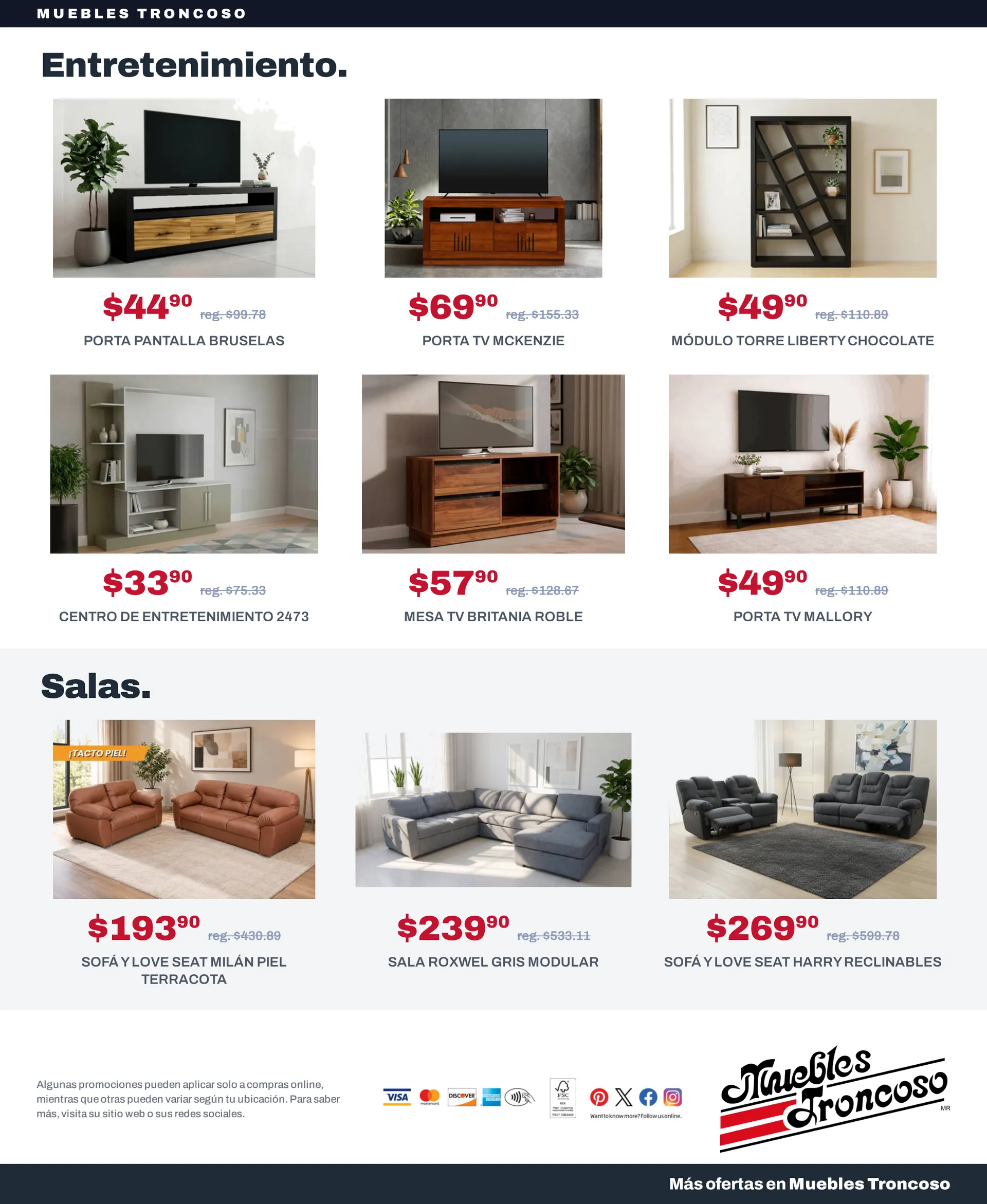 Catálogo de Muebles Troncoso — 2026-09-30 30 de septiembre al 7 de octubre 2026 - Pagina 2