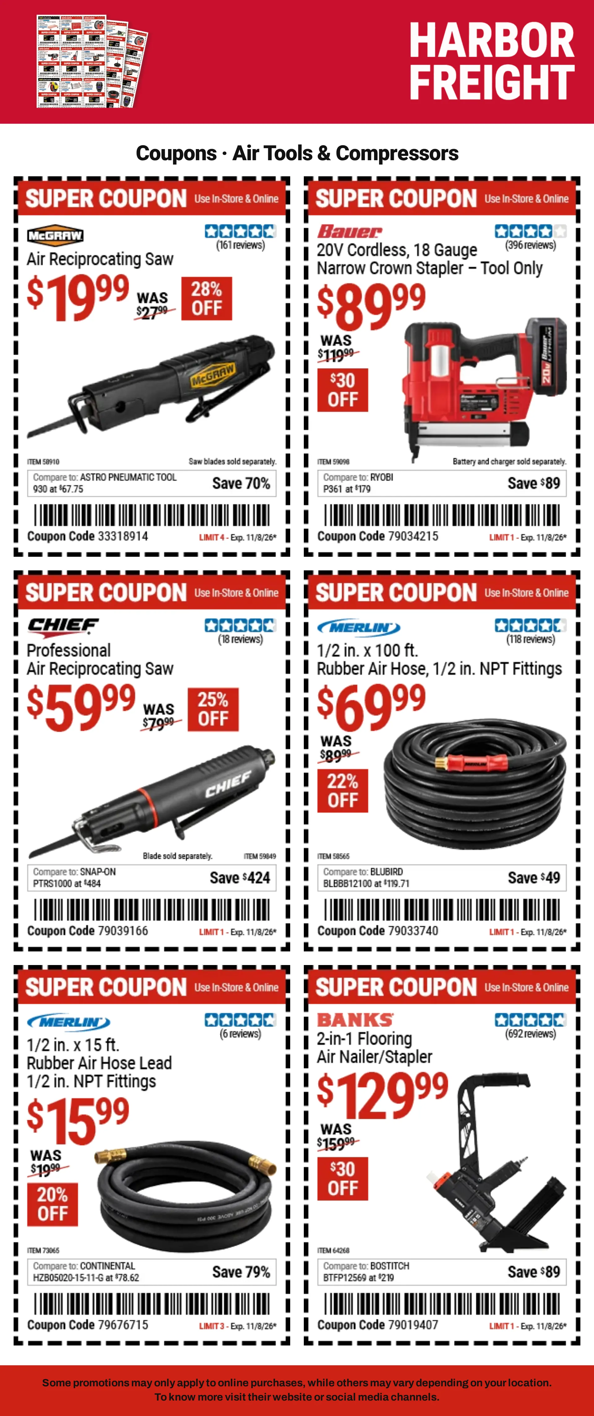 Weekly ad Harbor Freight — Catálogo 2 — 2026-10-26 from October 26 to November 9 2026 - Page 2