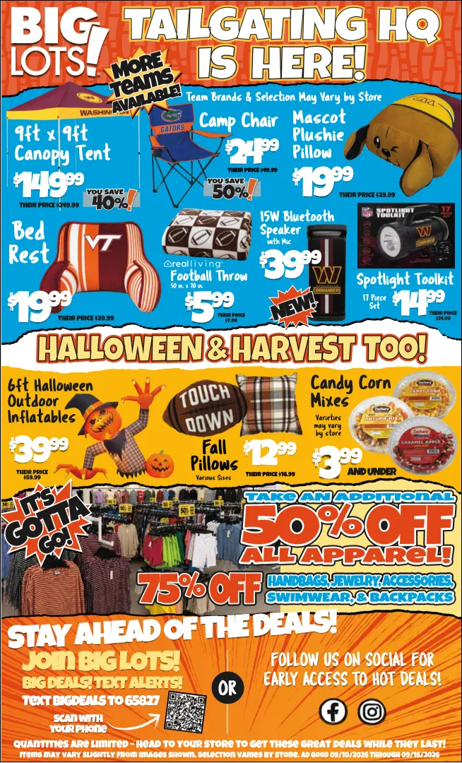 Weekly ad Big Lots — 2026-09-11 from September 11 to September 16 2026 - Page 2