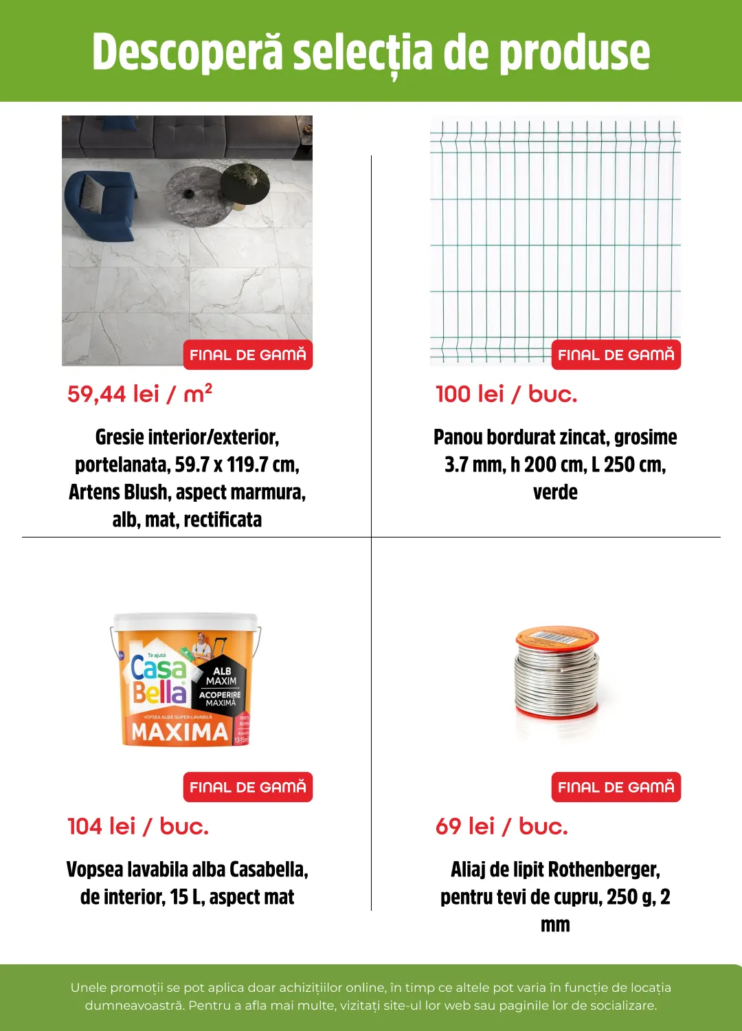 Catalog Final de gamă de la 10 august până la 25 august 2026 - Revista Pagina 2