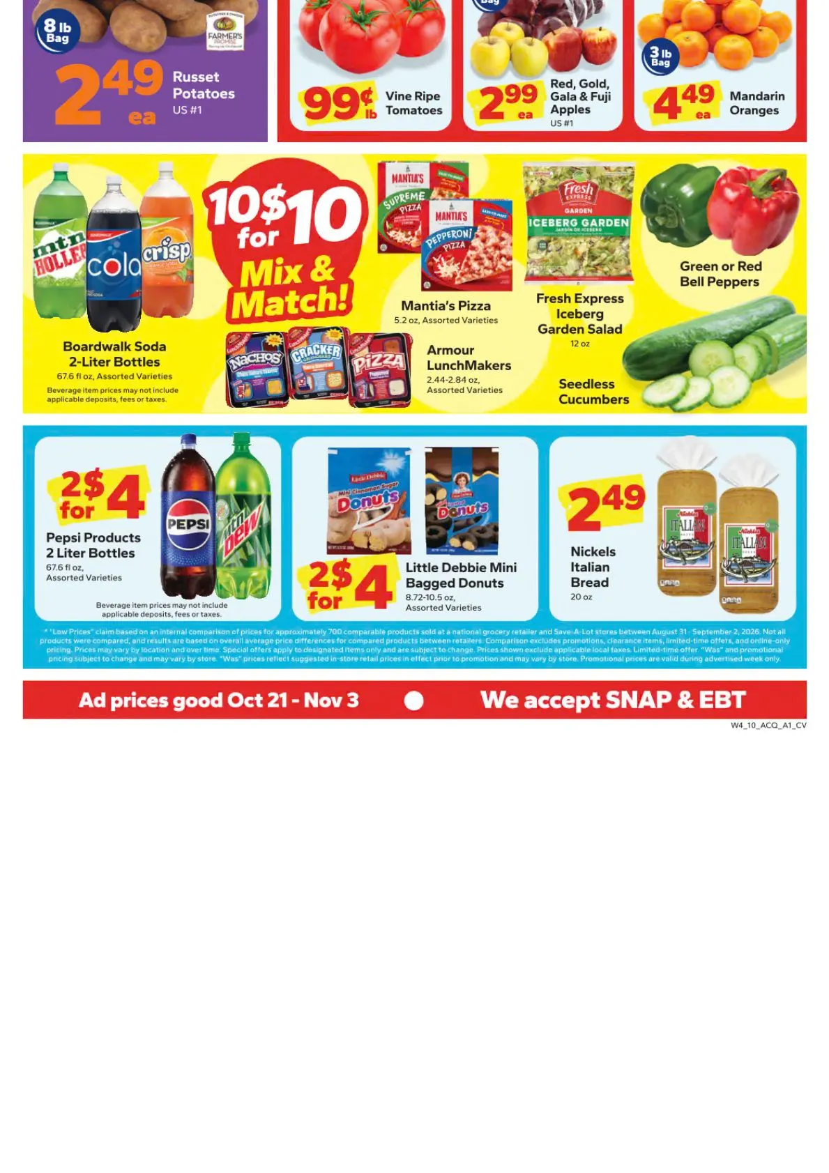 Weekly ad Save a Lot — 2026-10-30 from October 21 to November 3 2026 - Page 2