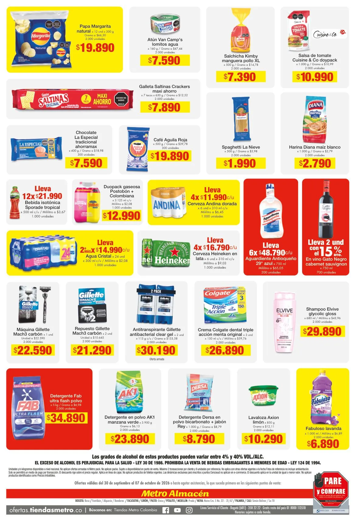Catalogo de Metro — 2026-10-06 30 de septiembre al 7 de octubre 2026 - Pag 2