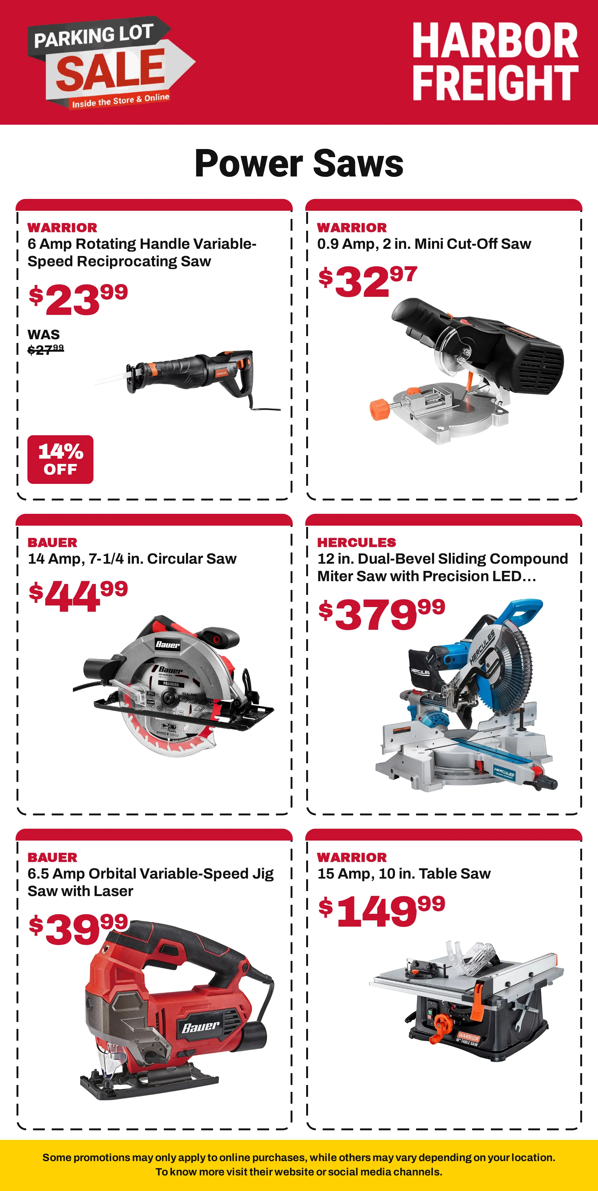 Weekly ad Harbor Freight — Tools 2 — 2026-09-21 from September 21 to October 10 2026 - Page 2