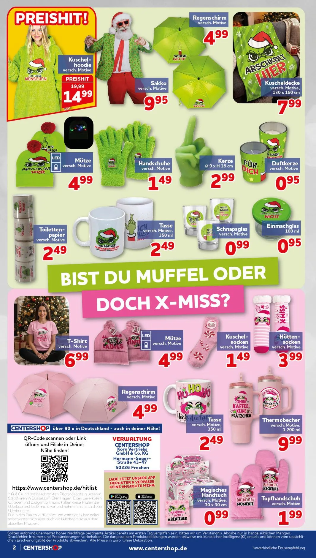 CENTERSHOP — 2026-10-19 von 19. Oktober bis 24. Oktober 2026 - Prospekt seite 2