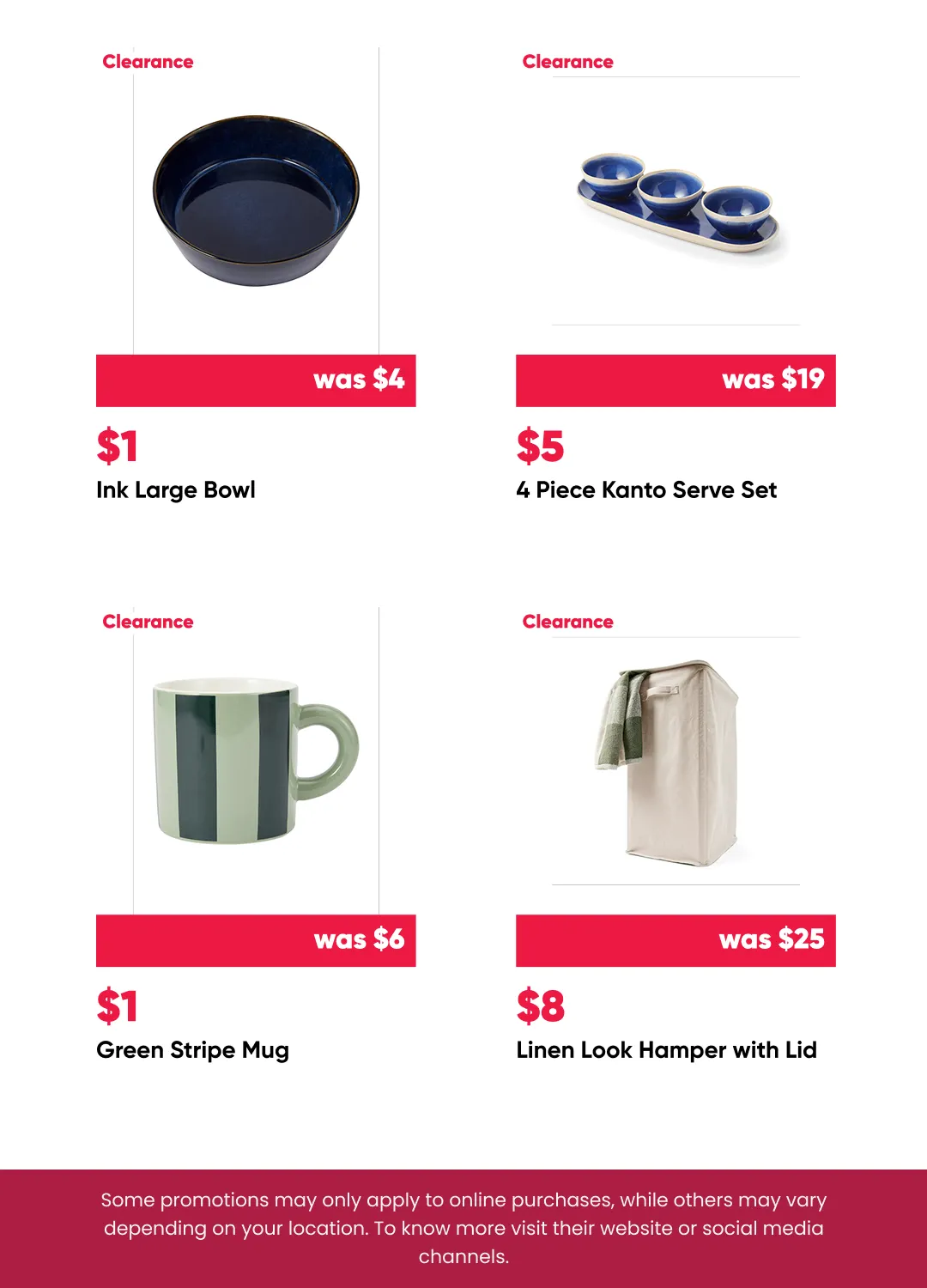 Home & Living Clearance from 22 July to 6 August 2026 - Catalogue Page 2