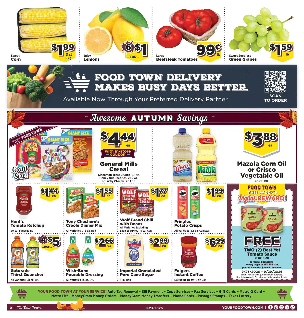 Weekly ad Foodtown — 2026-09-29 from September 23 to September 30 2026 - Page 2