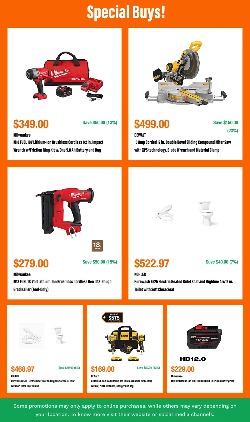 Weekly ad The Home Depot Savings from July 8 to July 23 2026 - Page 2