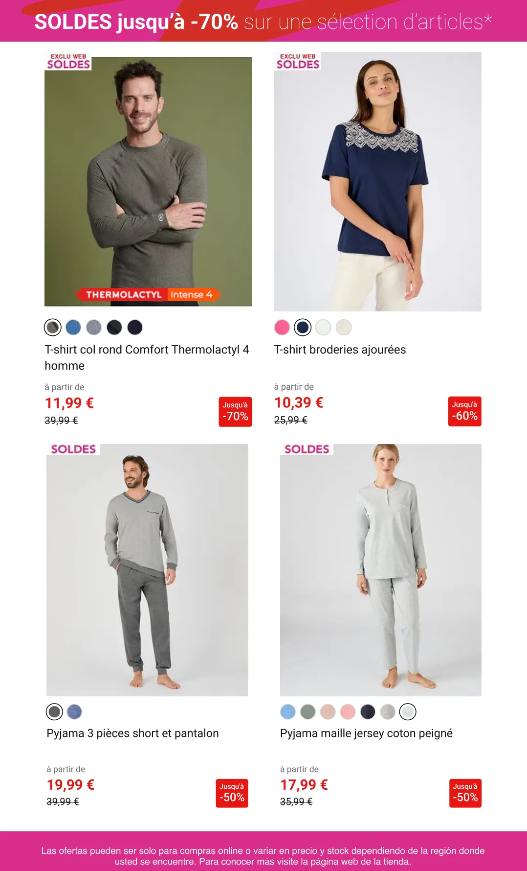Damart Soldes du 8 juillet au 21 juillet 2026 - Catalogue page 2