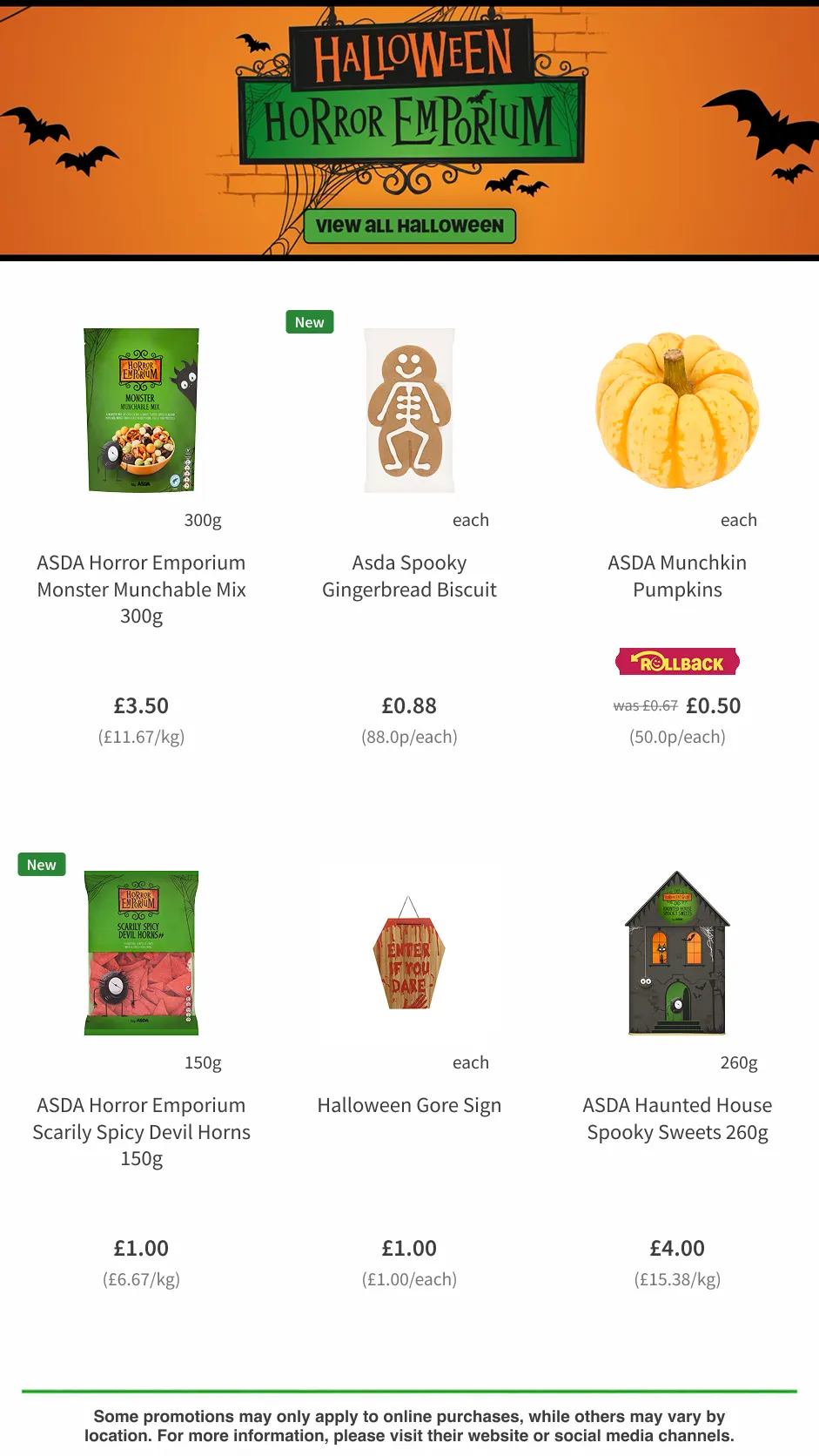 ASDA — 2026-10-08 from 8 October to 26 October 2026 - Catalogue Page 2