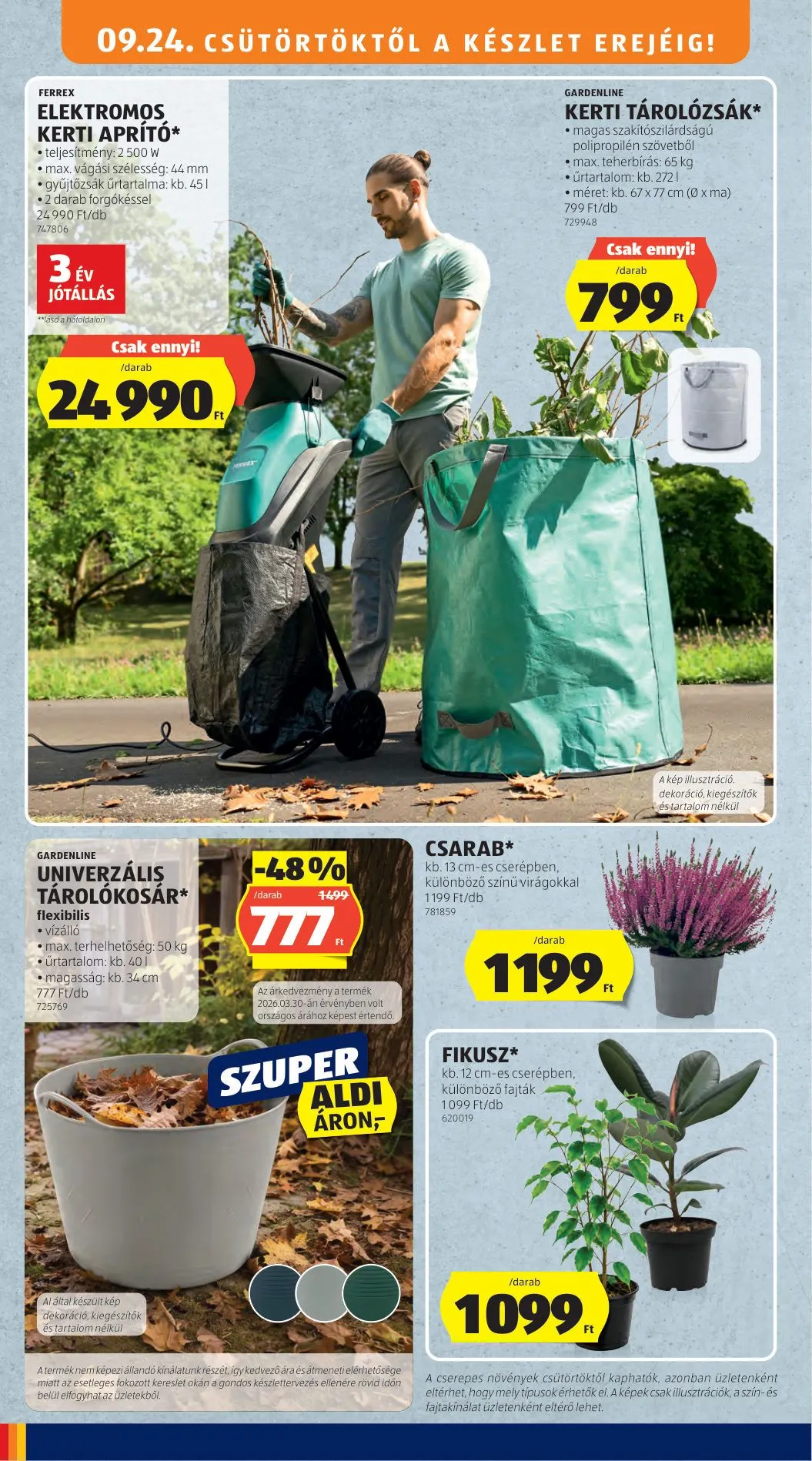 Katalógus Aldi — 2026-09-23 szeptember 24.-tól szeptember 30.-ig 2026. - Oldal 2