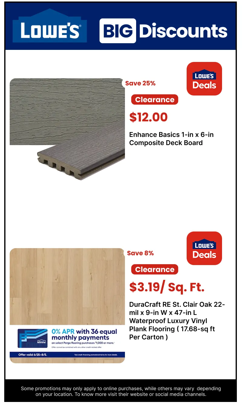 Weekly ad Lowe's Deals from July 6 to July 21 2026 - Page 2