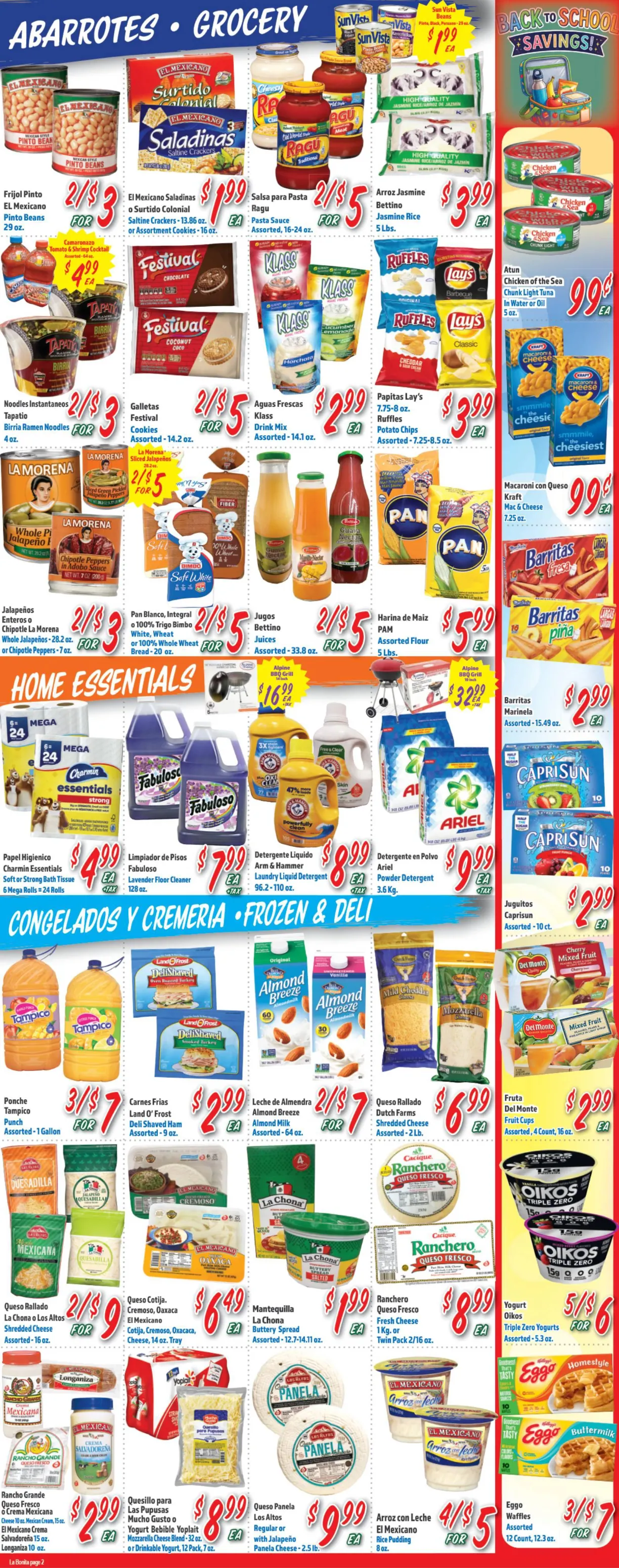 Weekly ad La Bonita Supermarkets — 2026-08-25 from August 19 to August 26 2026 - Page 2