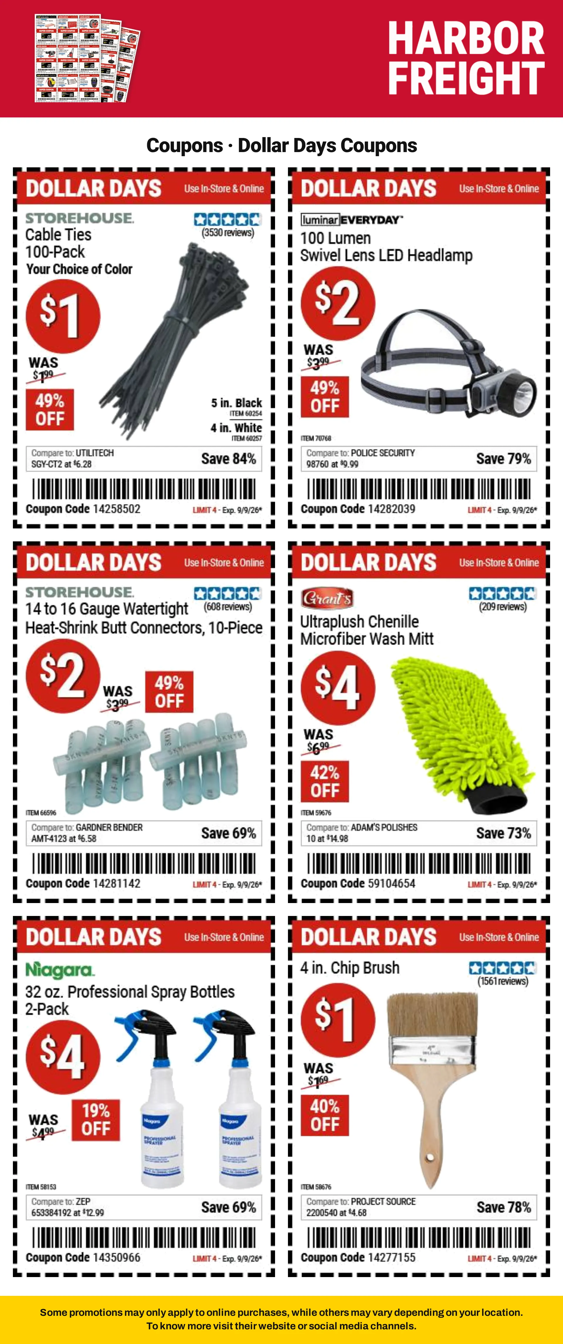 Weekly ad Harbor Freight — Catálogo 3 — 2026-09-08 from September 8 to September 9 2026 - Page 2