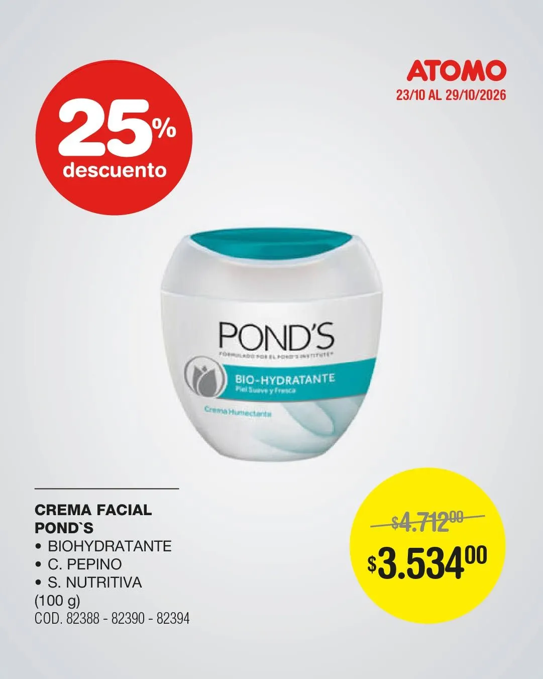 Ofertas de Atomo — 2026-10-27 25 de octubre al 29 de octubre 2026 - Página 2 del catálogo