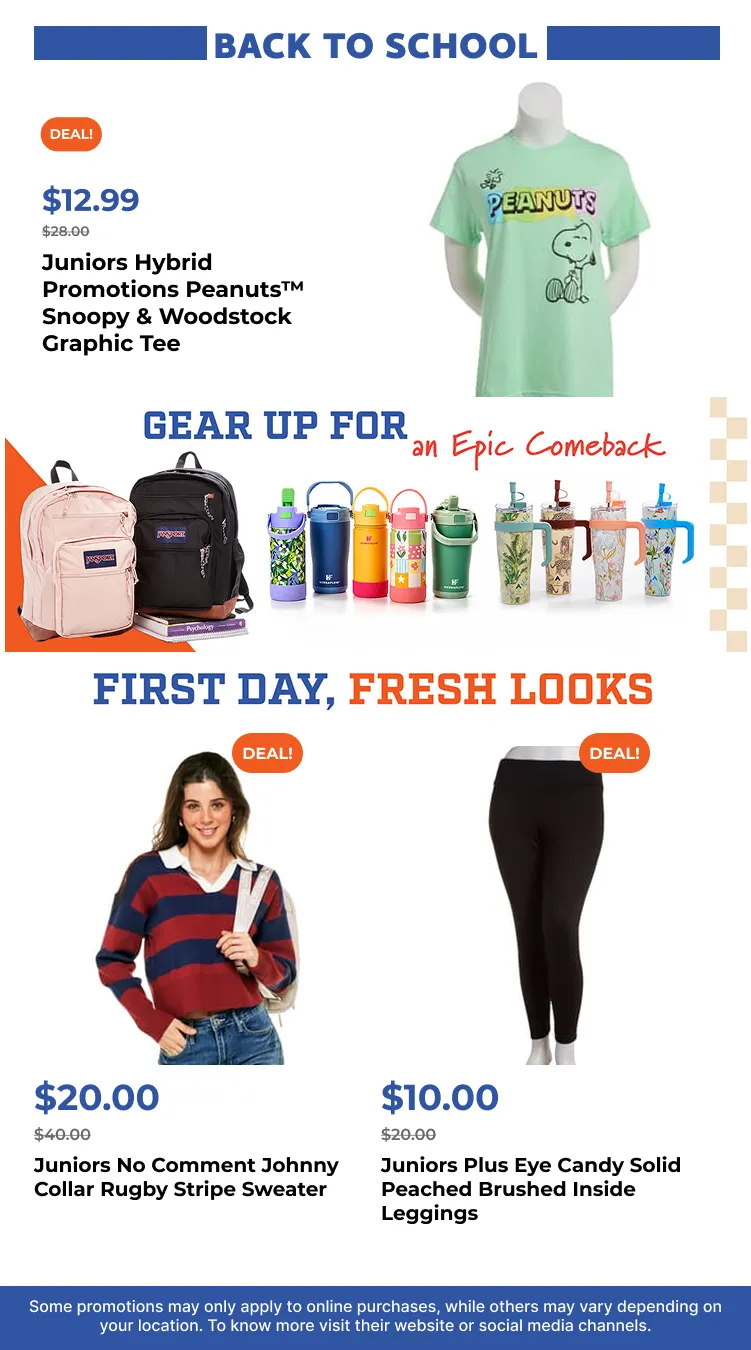 Weekly ad Back to School Savings from July 16 to August 3 2026 - Page 3