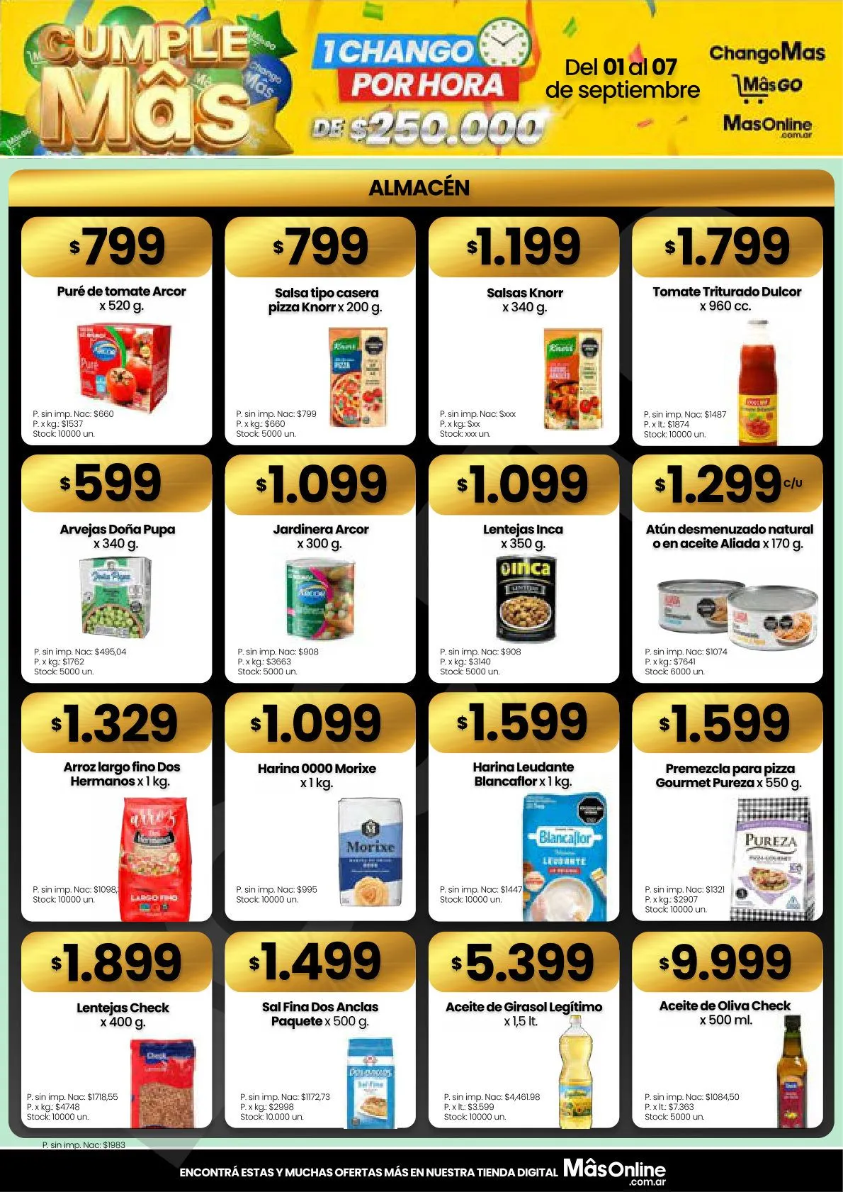 Ofertas de Changomas — 2026-09-02 2 de septiembre al 7 de septiembre 2026 - Página 3 del catálogo