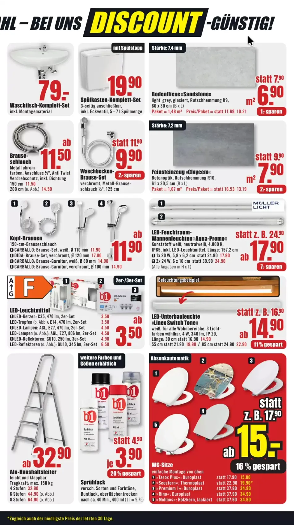 B1 Discount Baumarkt — 2026-09-15 von 15. September bis 19. September 2026 - Prospekt seite 3