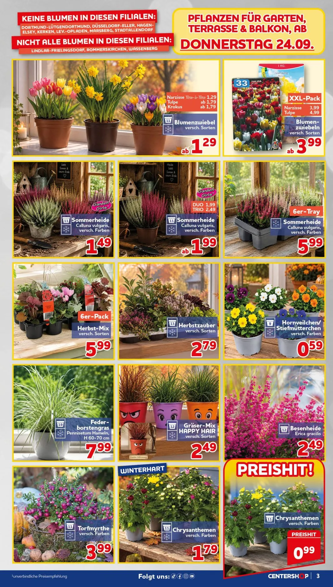 CENTERSHOP — 2026-09-23 von 21. September bis 26. September 2026 - Prospekt seite 3