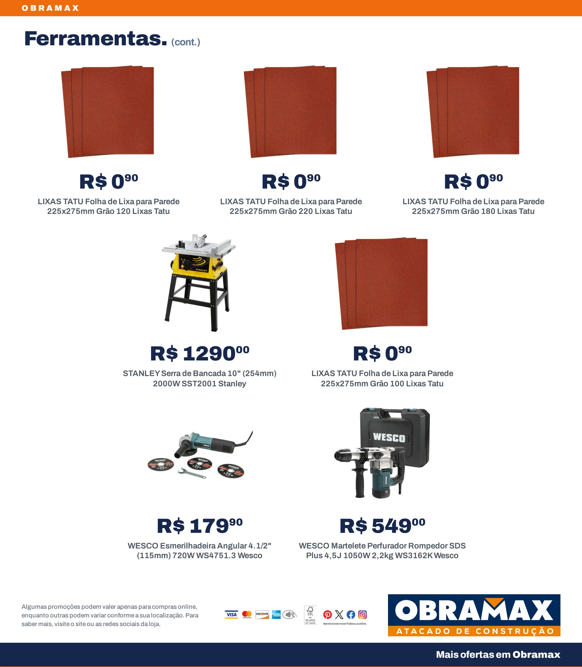 Encarte de Obramax — 2026-08-14 14 de agosto até 21 de agosto 2026 - Pagina 3