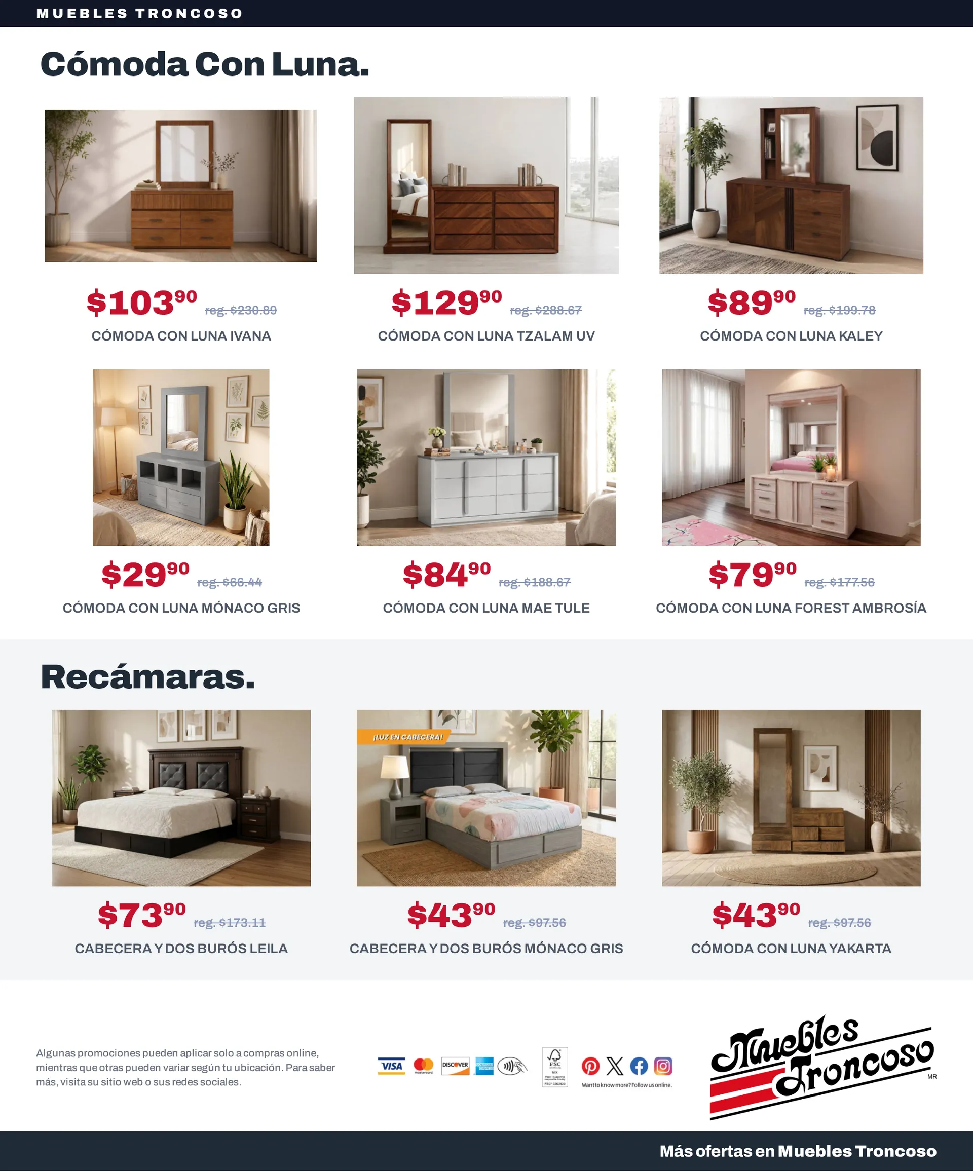 Catálogo de Muebles Troncoso — 2026-10-28 28 de octubre al 12 de noviembre 2026 - Pagina 3