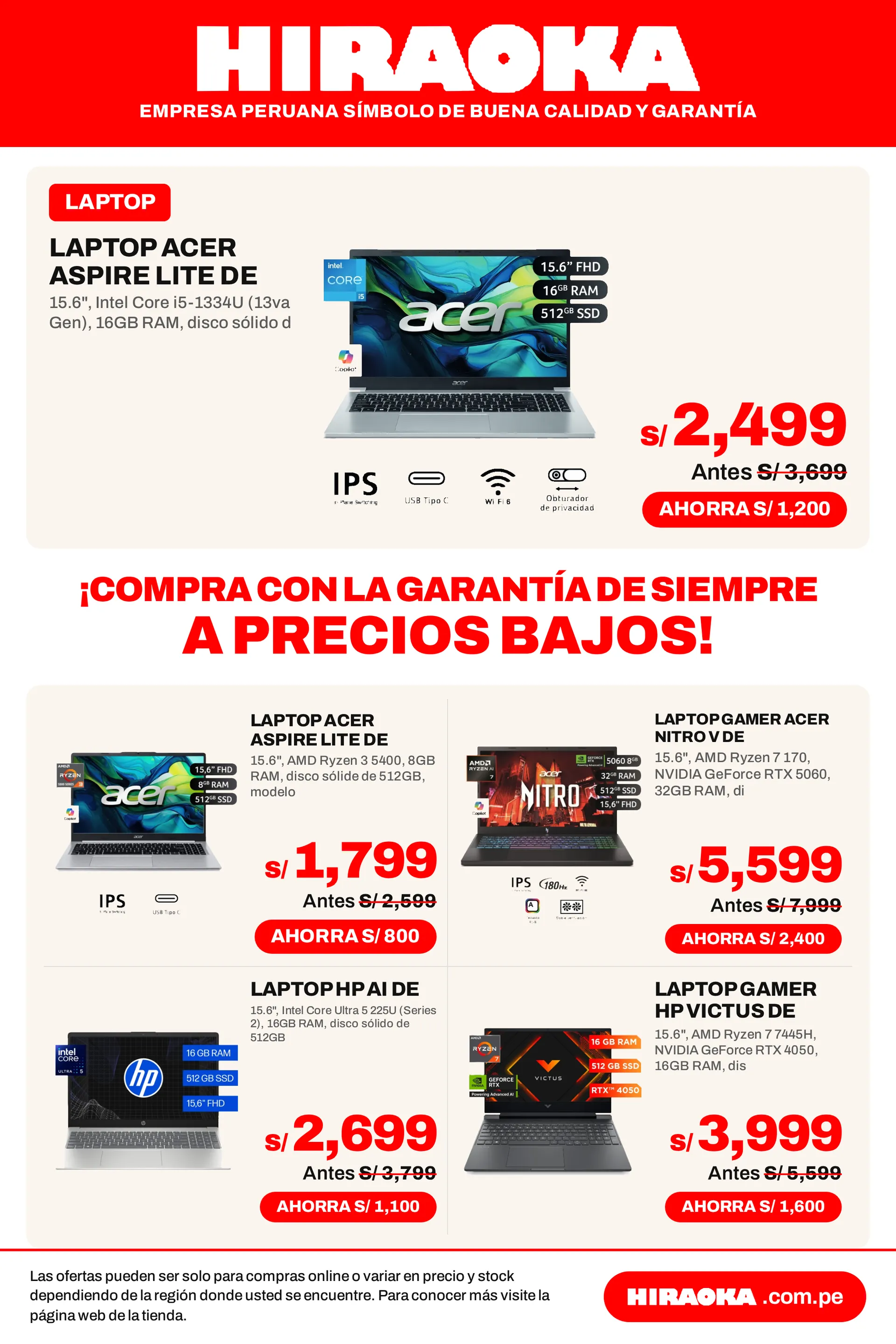 Catalogo de Hiraoka — Catálogo 1 — 2026-09-21 21 de setiembre al 5 de octubre 2026 - Pag 3