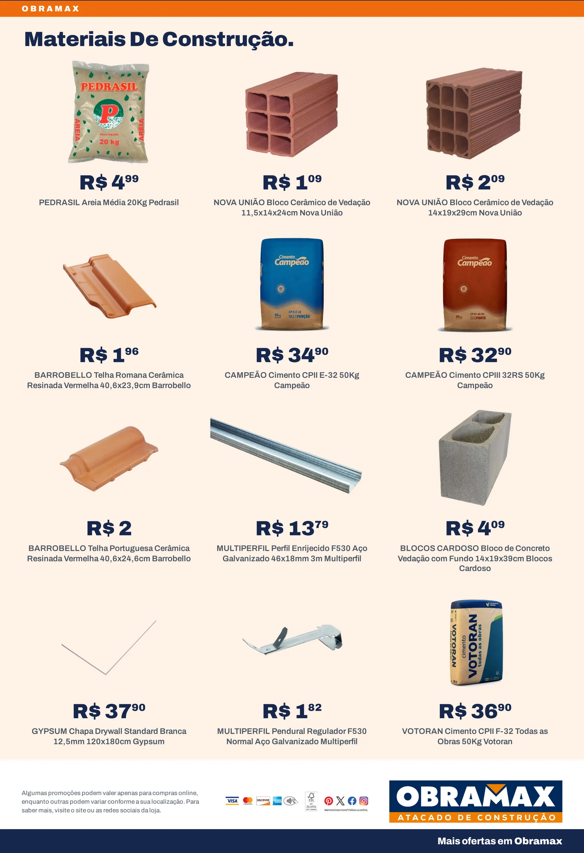 Encarte de Obramax — 2026-10-09 9 de outubro até 16 de outubro 2026 - Pagina 3