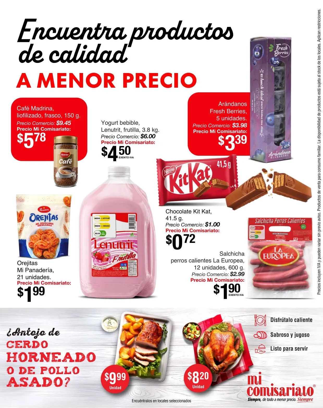 Catalogo de Ofertas semanales 13 de agosto al 28 de agosto 2026 - Pag 3