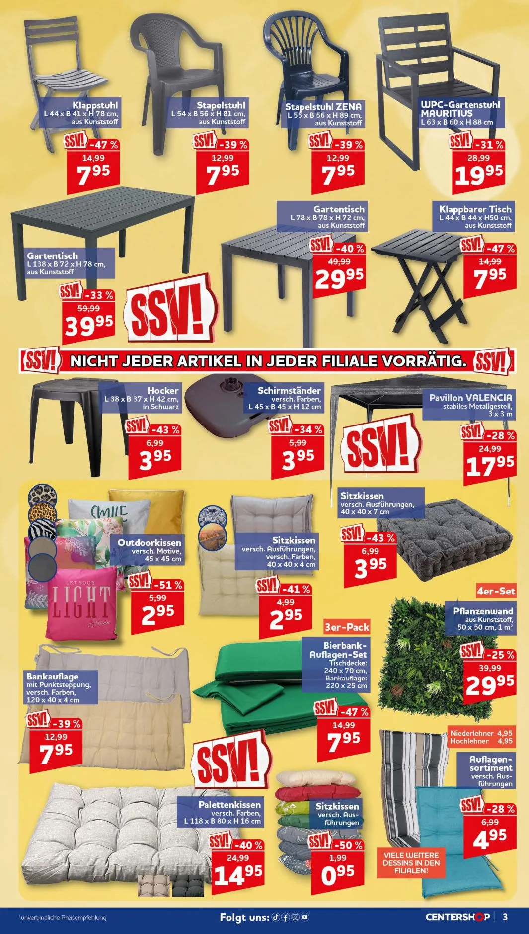 CENTERSHOP — 2026-08-18 von 17. August bis 22. September 2026 - Prospekt seite 3