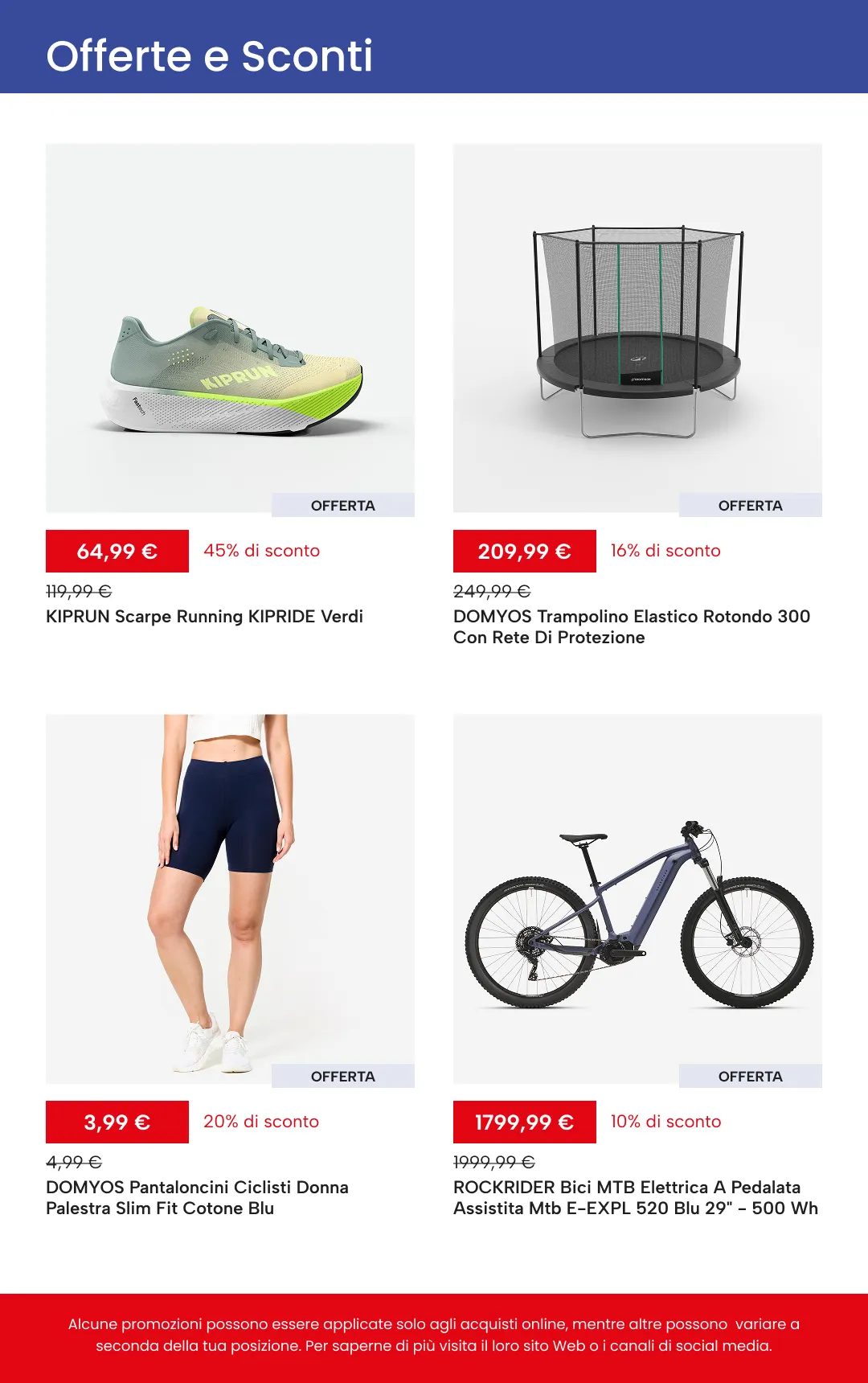 Saldi Decathlon da 14 luglio a 29 luglio di 2026 - Pagina del volantino 3