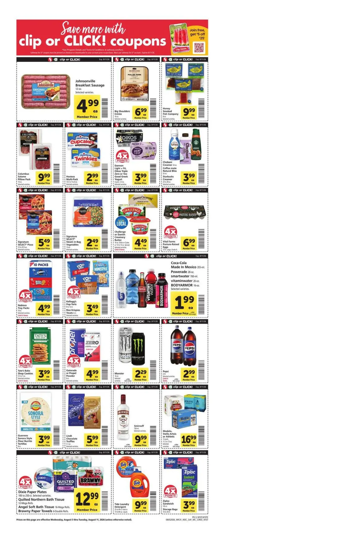 Weekly ad Safeway — 2026-08-05 from August 5 to August 11 2026 - Page 3