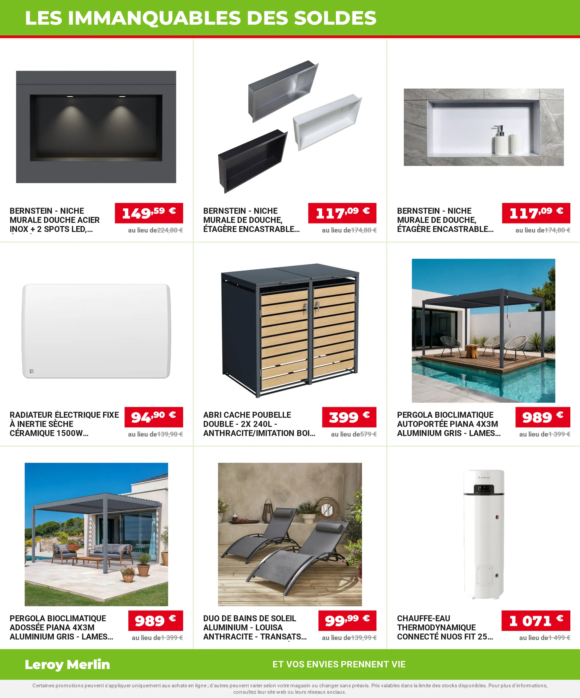 Leroy Merlin — 2026-07-13 du 13 juillet au 20 juillet 2026 - Catalogue page 3