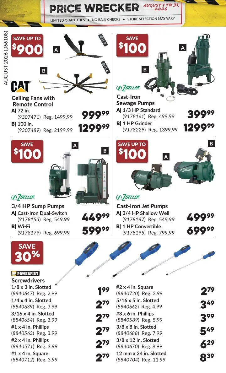 Princess Auto — 2026-08-20 from August 1 to August 31 2026 - flyer page 3