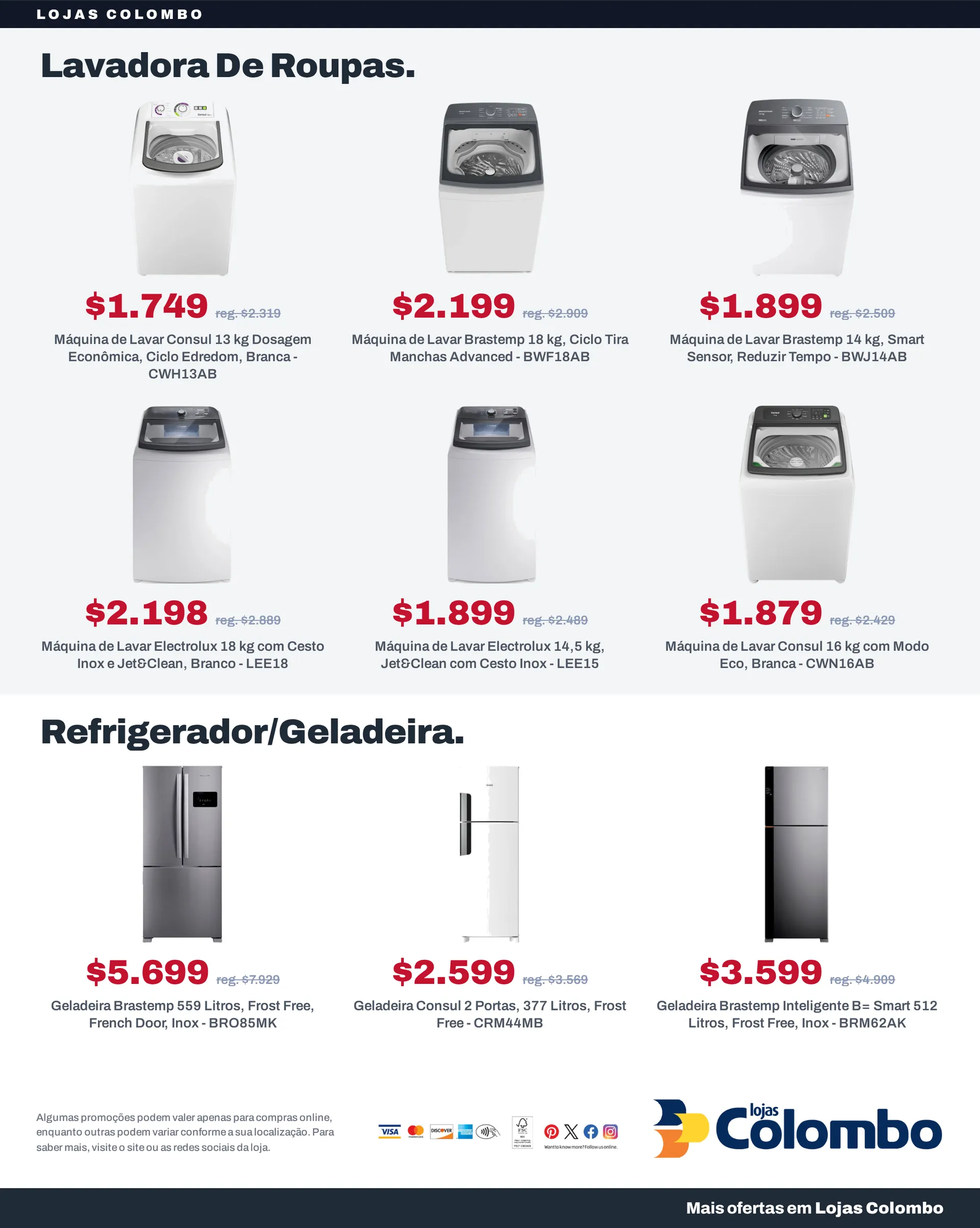 Encarte de Lojas Colombo — 2026-10-20 20 de outubro até 27 de outubro 2026 - Pagina 3