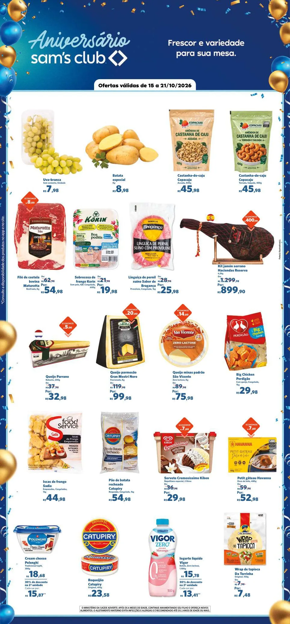 Encarte de Sam's Club — 2026-10-20 20 de outubro até 22 de outubro 2026 - Pagina 3