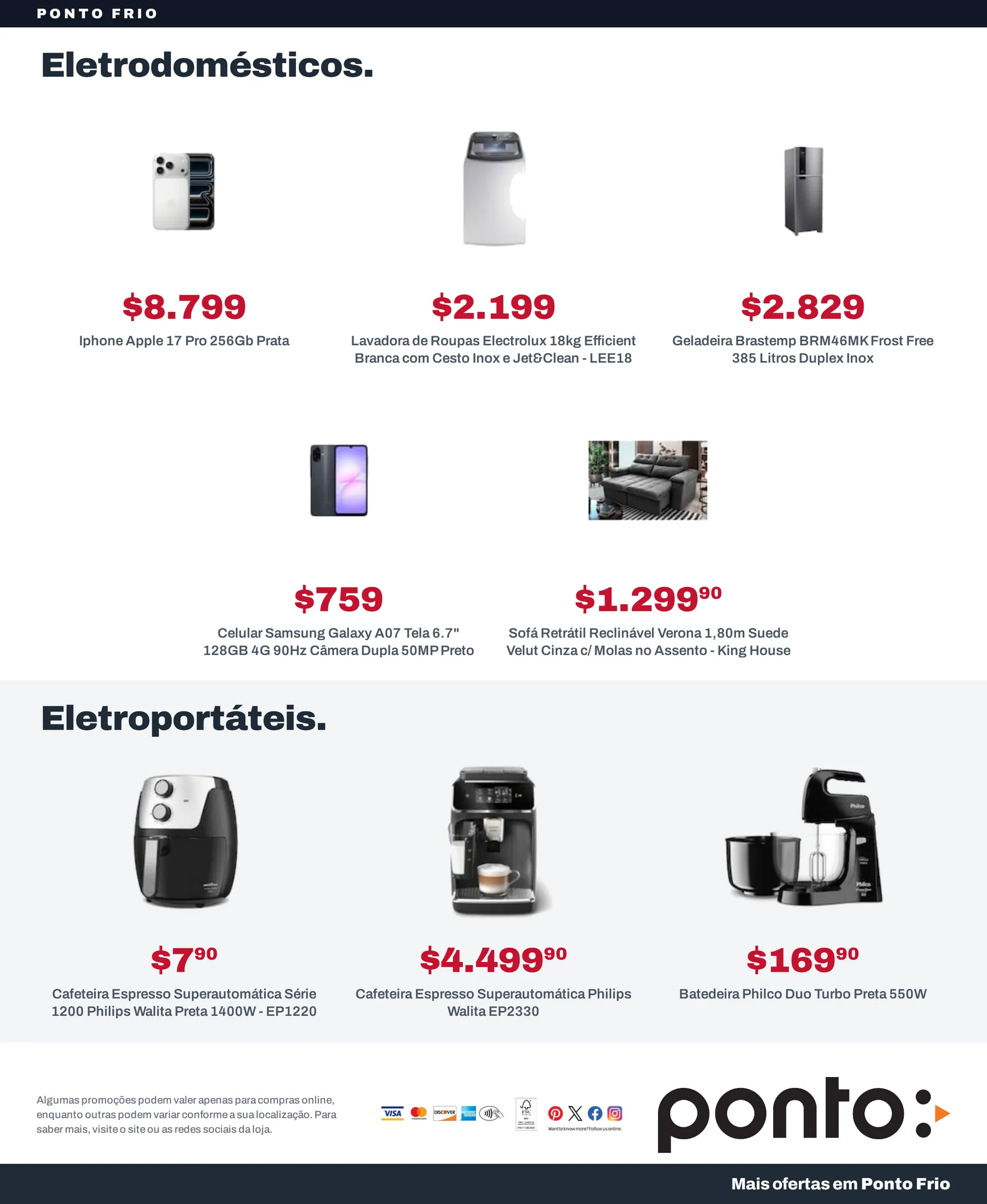 Encarte de Ponto Frio — Catálogo 1 — 2026-10-05 5 de outubro até 20 de outubro 2026 - Pagina 3