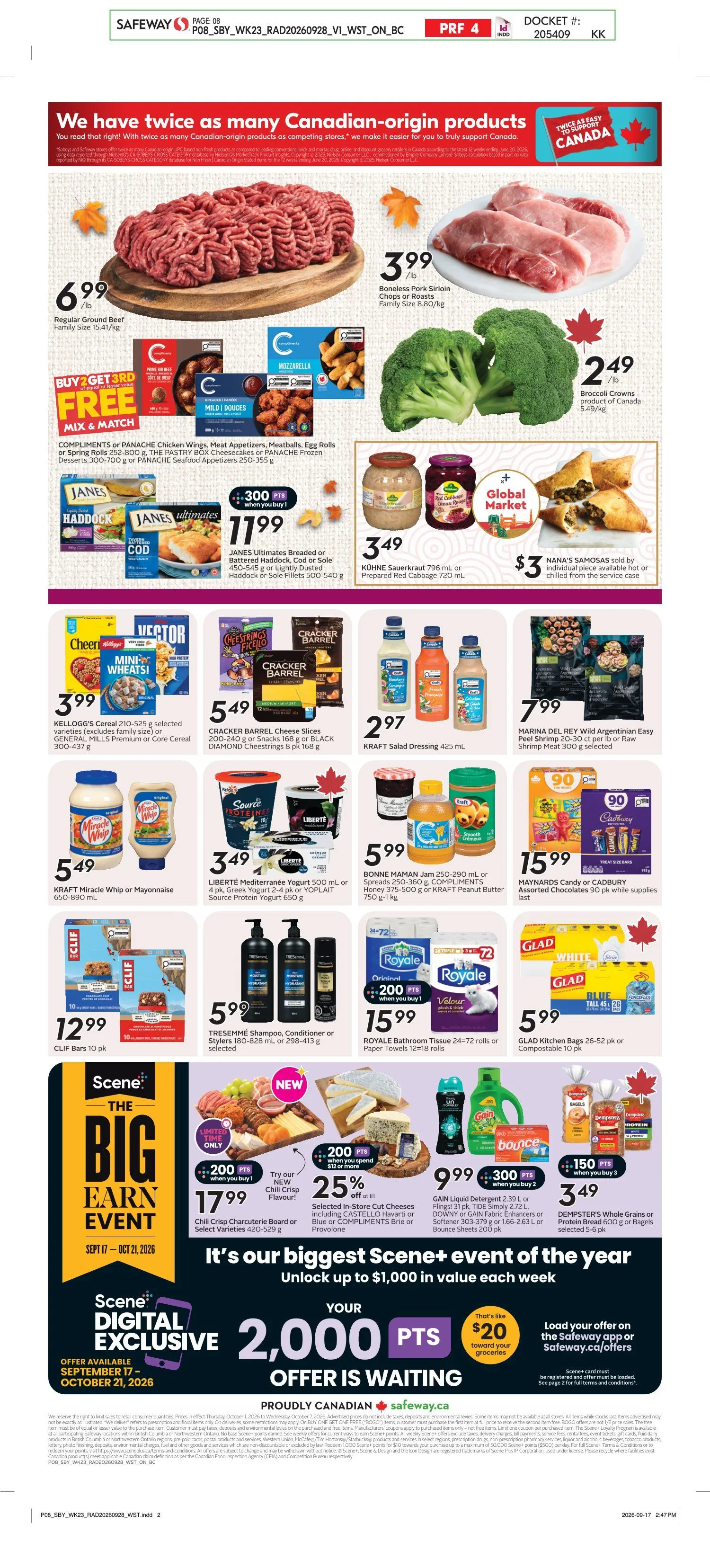 Safeway — 2026-10-01 from October 1 to October 7 2026 - flyer page 3