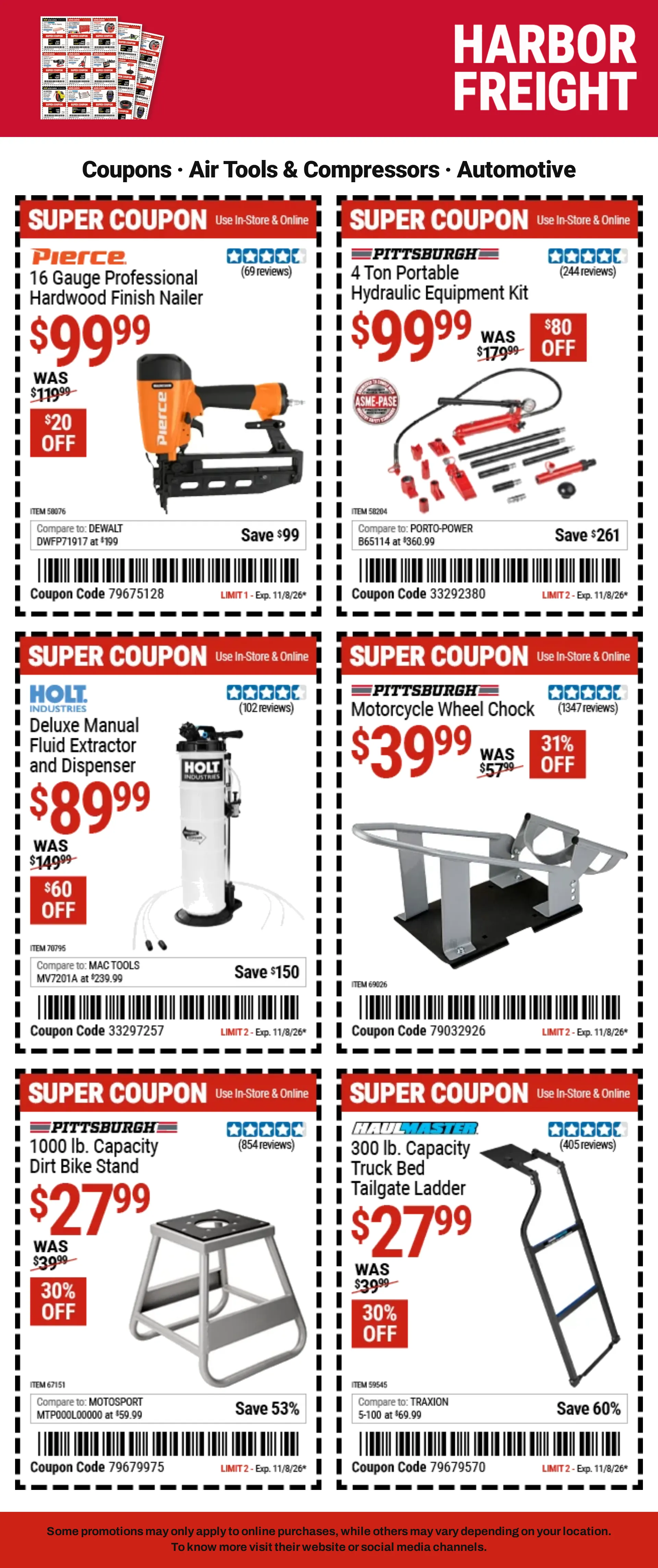 Weekly ad Harbor Freight — Catálogo 2 — 2026-10-26 from October 26 to November 9 2026 - Page 3