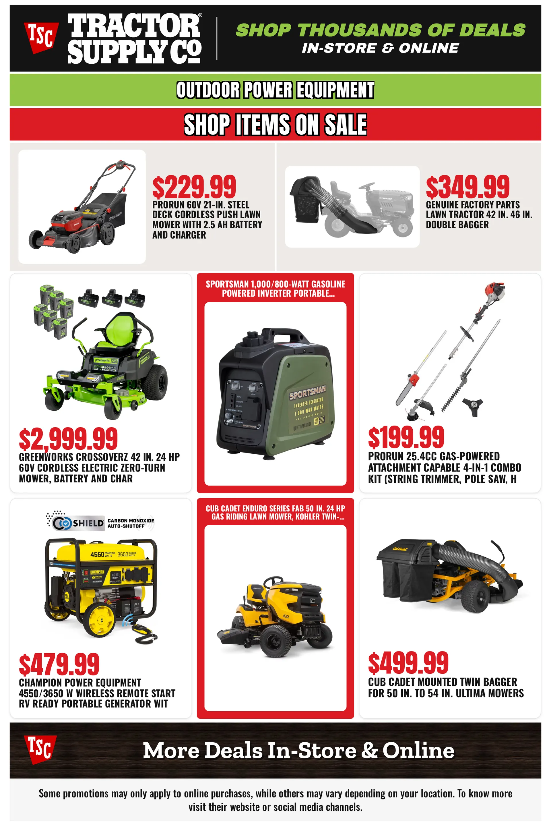 Weekly promotion Tractor Supply Co. — Catálogo 2 — 2026-10-20 spanning from October 20 to October 27 2026 - Page 3 for Catalogue 365